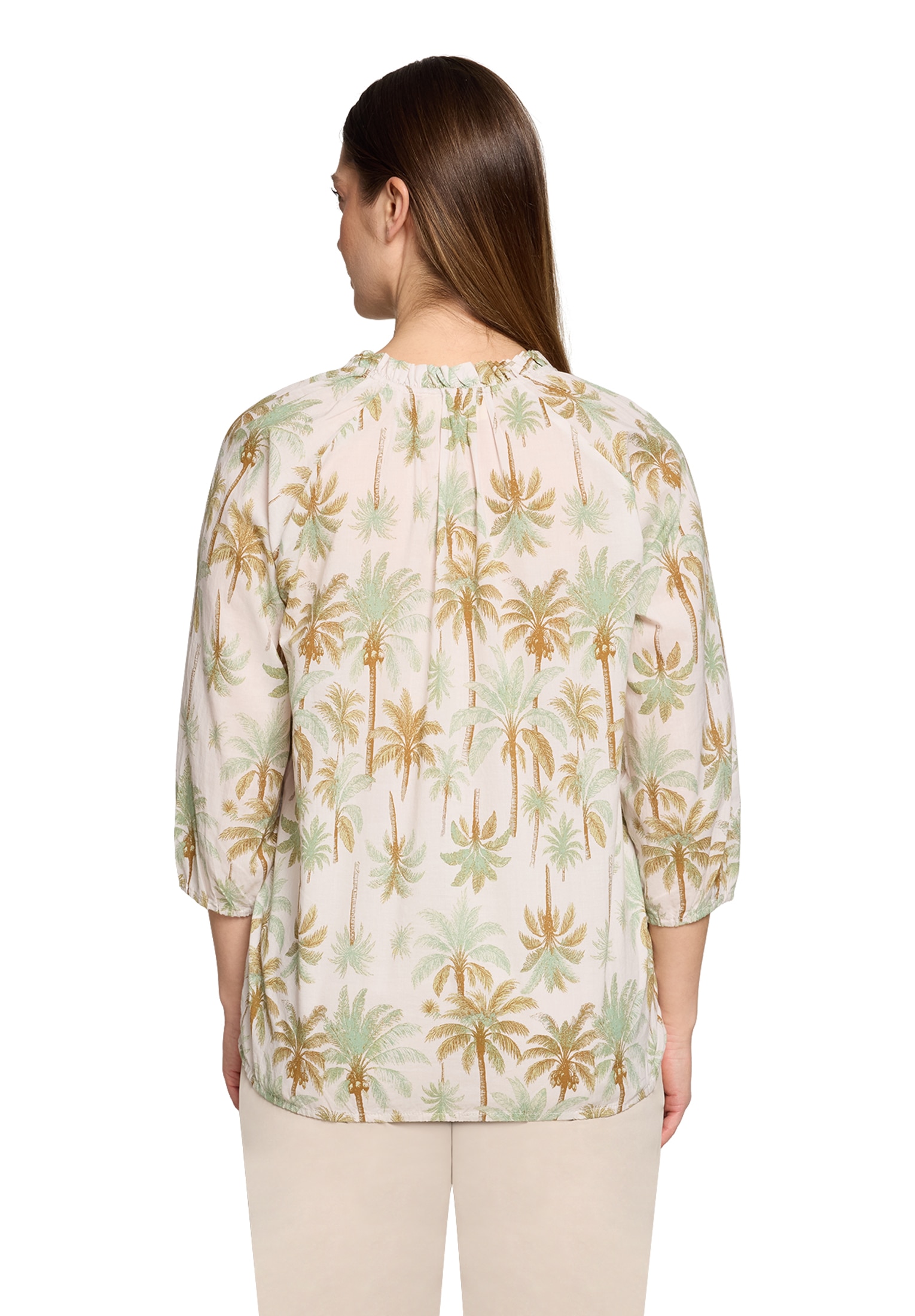 Cartoon Klassische Bluse »Casual-Bluse mit Raffung«