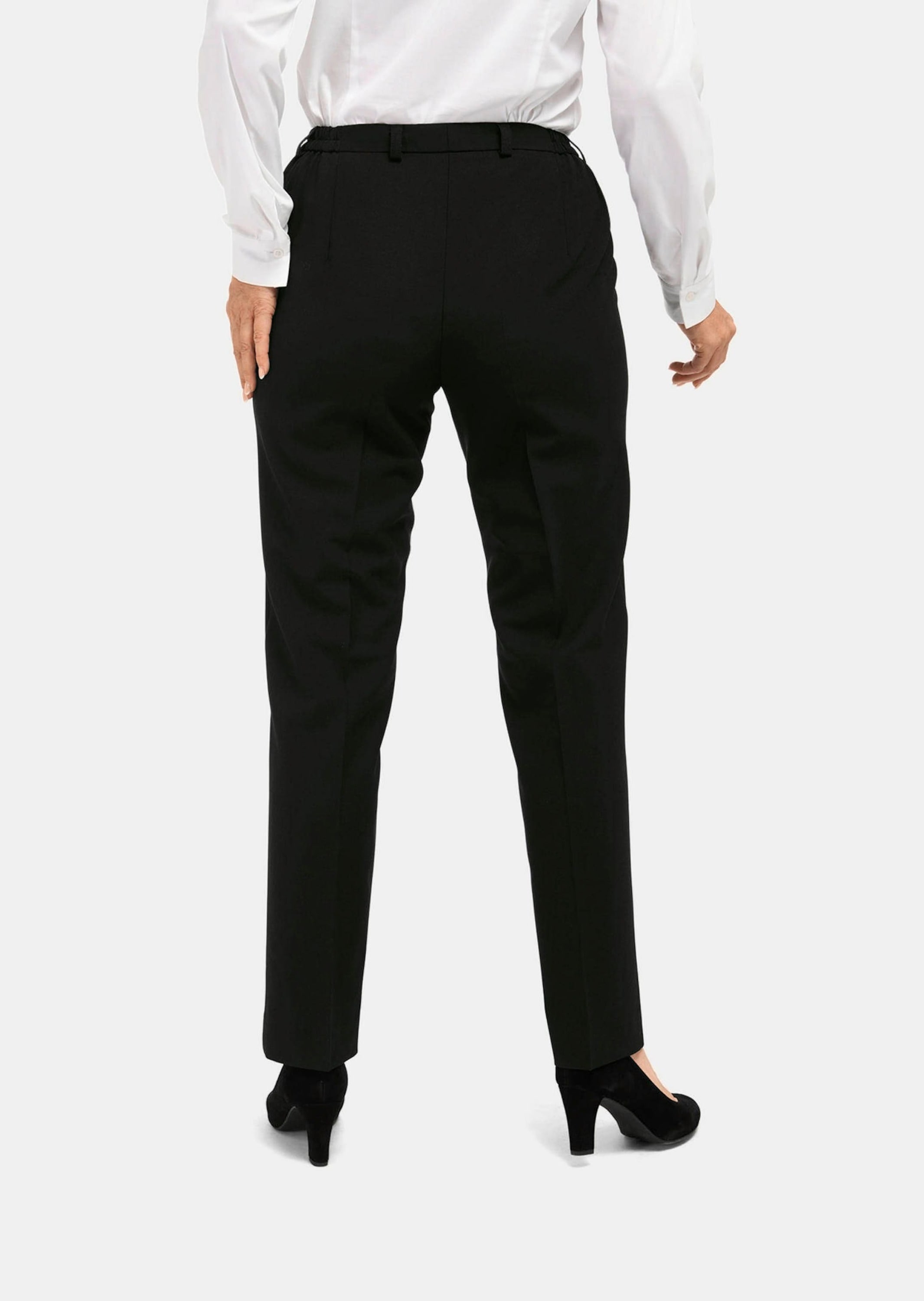 GOLDNER Stoffhose »Kurzgröße Trevira-Schurwollhose ANNA«