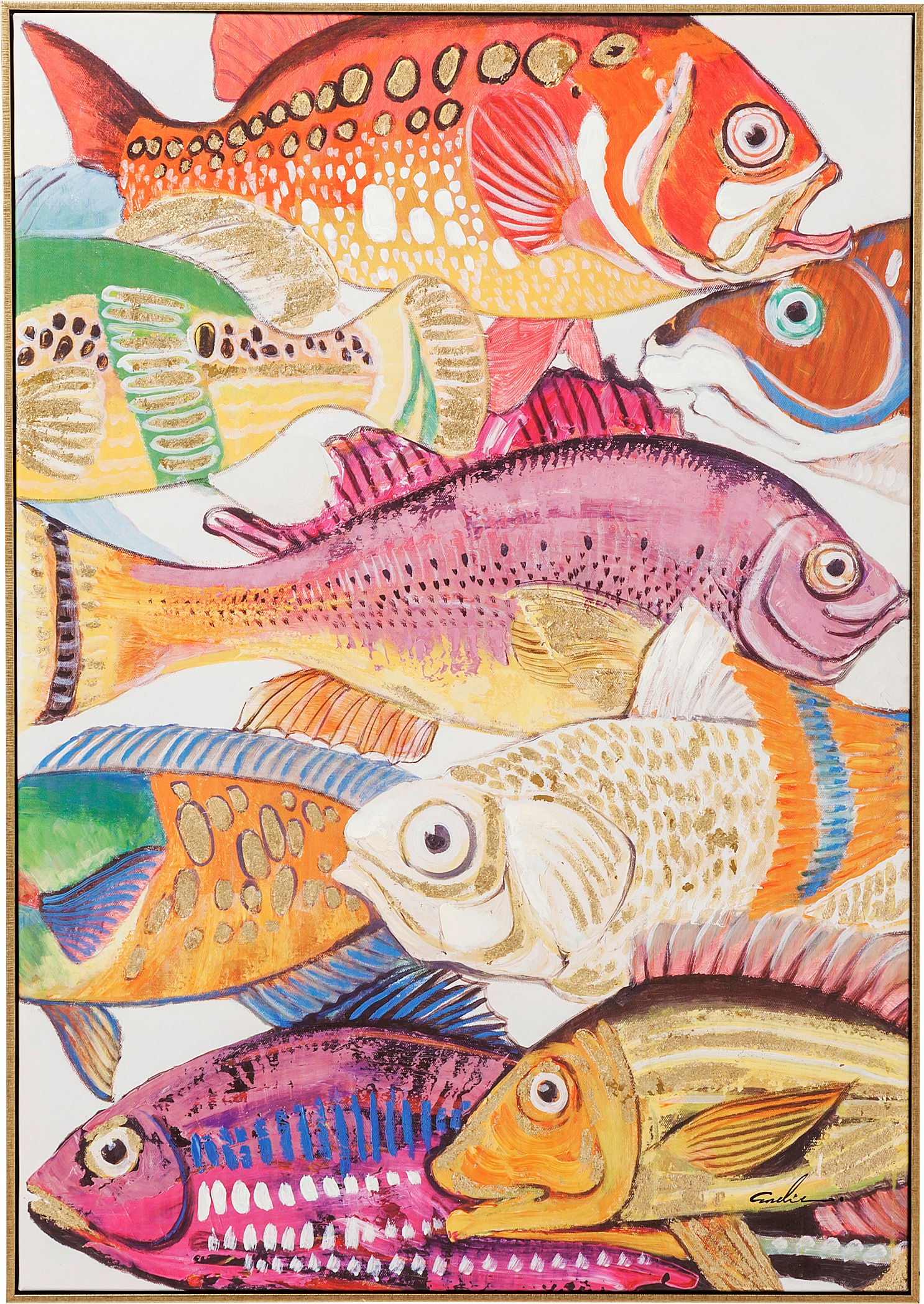 Kare Design Bild mit Rahmen