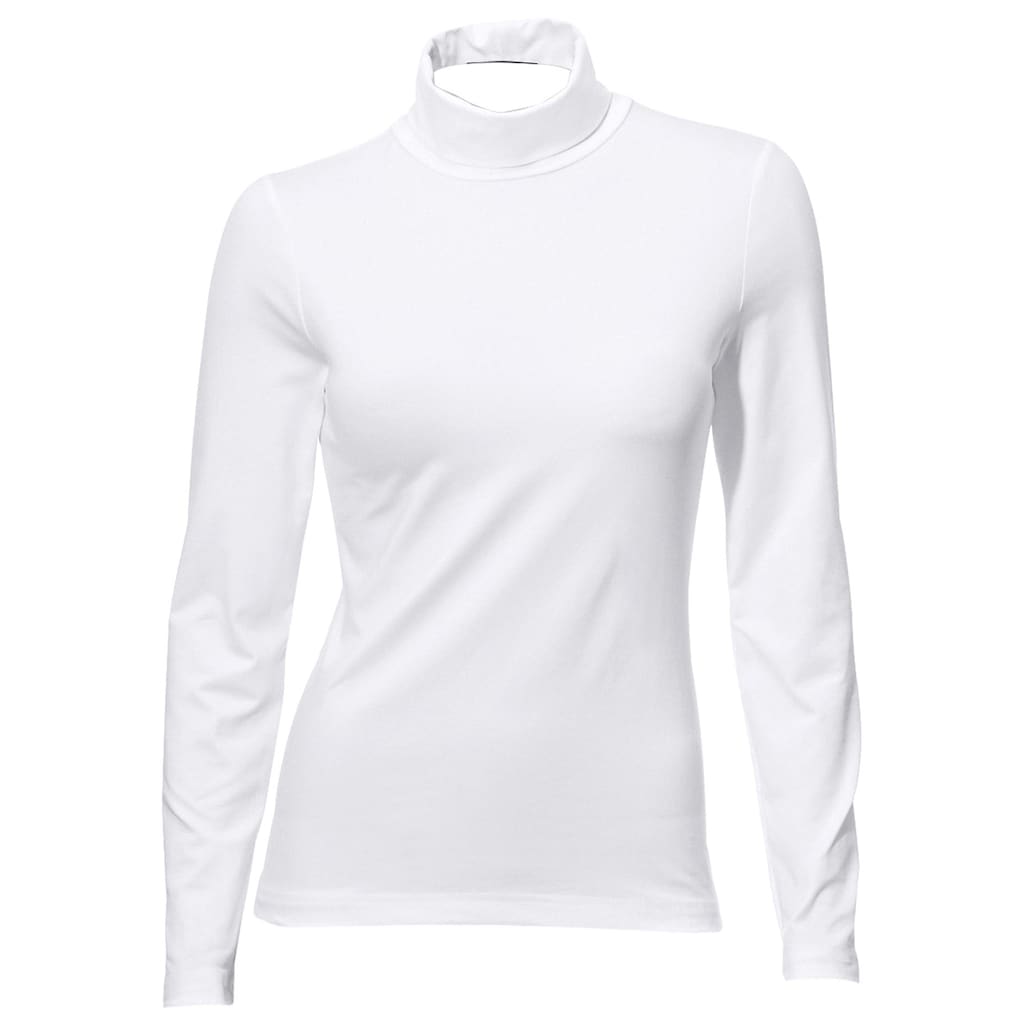 heine Rollkragenshirt »Rollkragen-Shirt«, (1 tlg.)