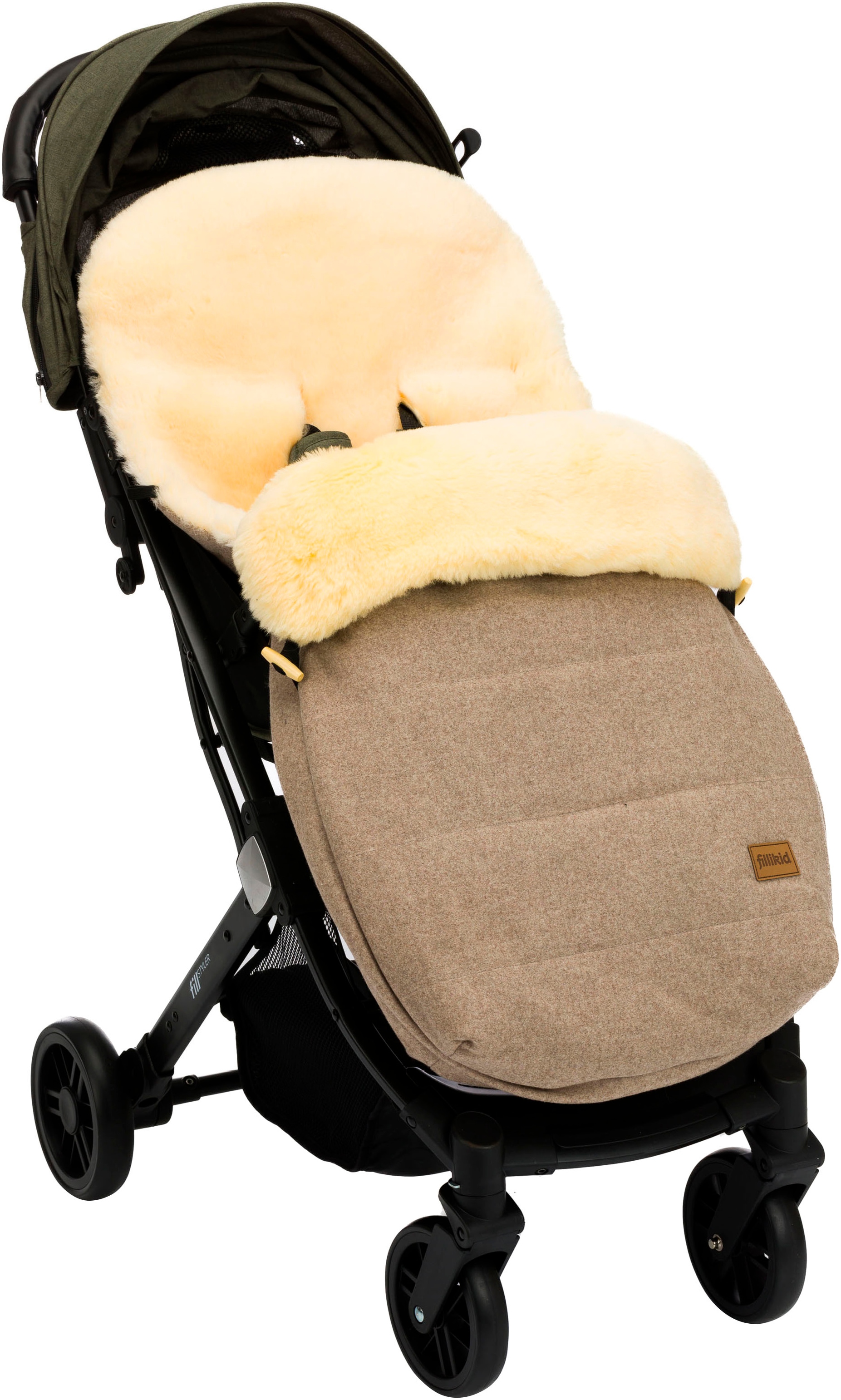 Fillikid Fußsack »Bernina Wool, Winterfußsack«