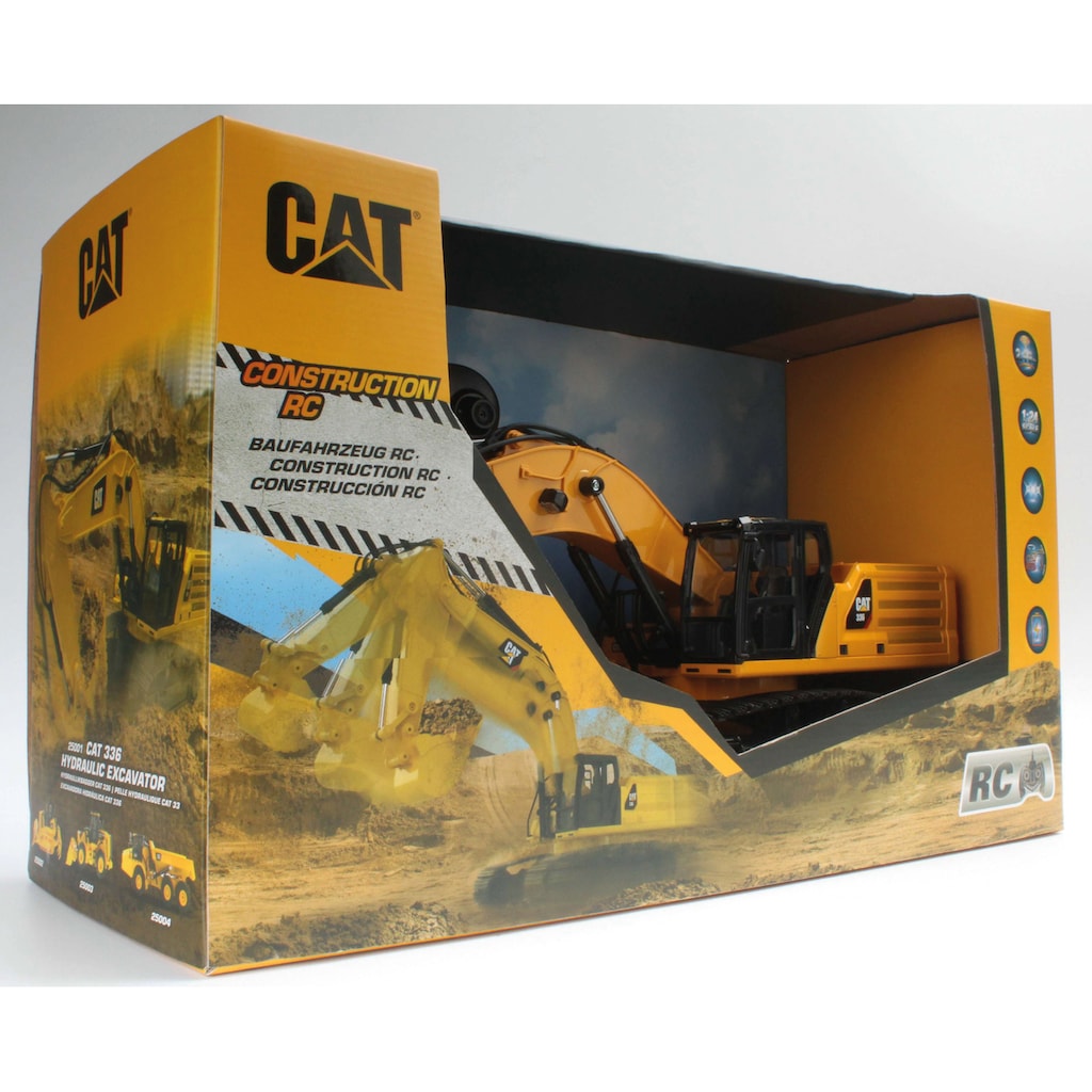 Carrera® RC-Bagger »Carrera® RC - 2,4 GHzCat 336 Excavater«