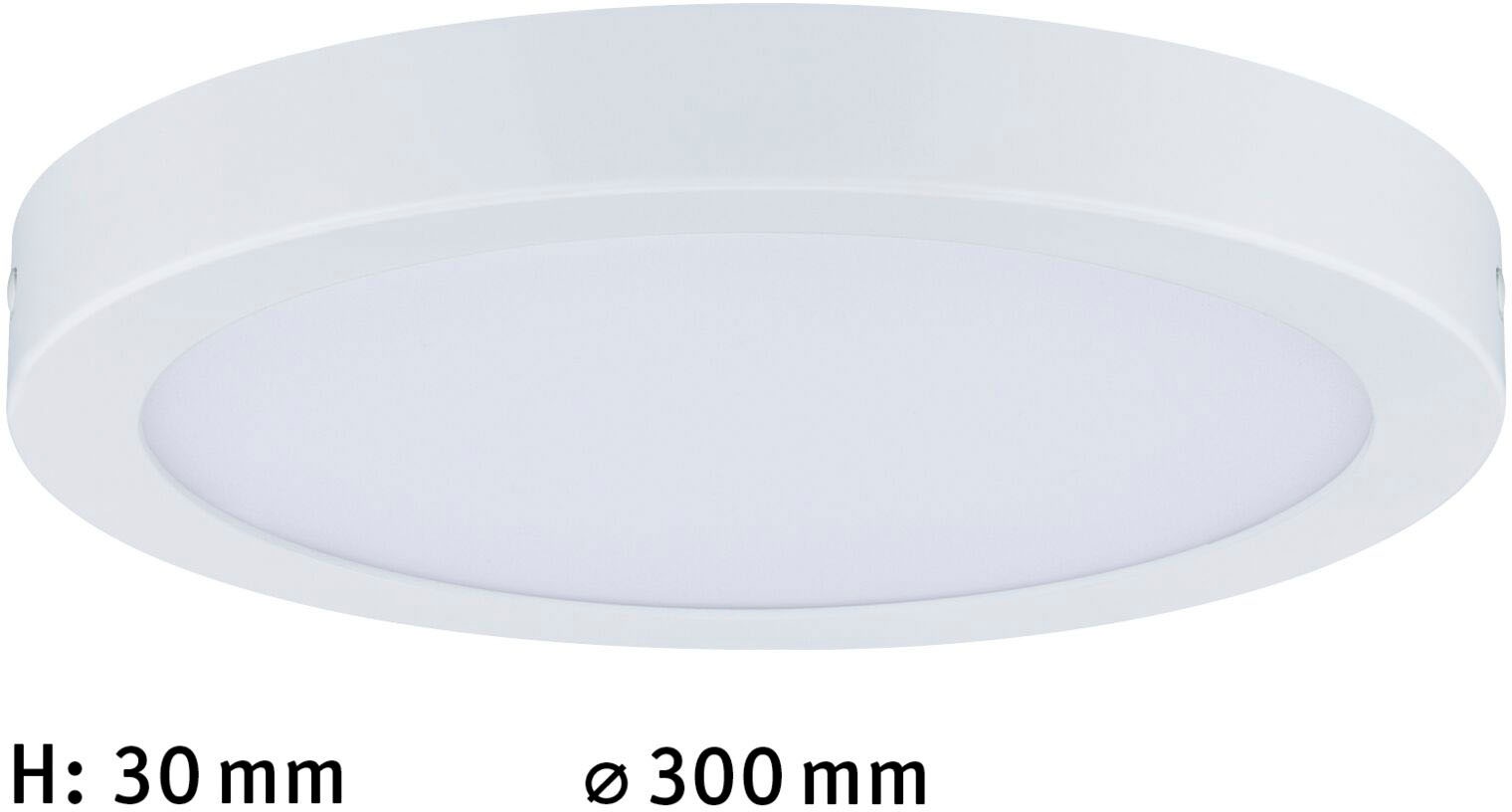 Paulmann LED Deckenleuchte »Abia« LED-Modul 1 Stk. Warmweiß LED-Modul, LED Deckenlampe