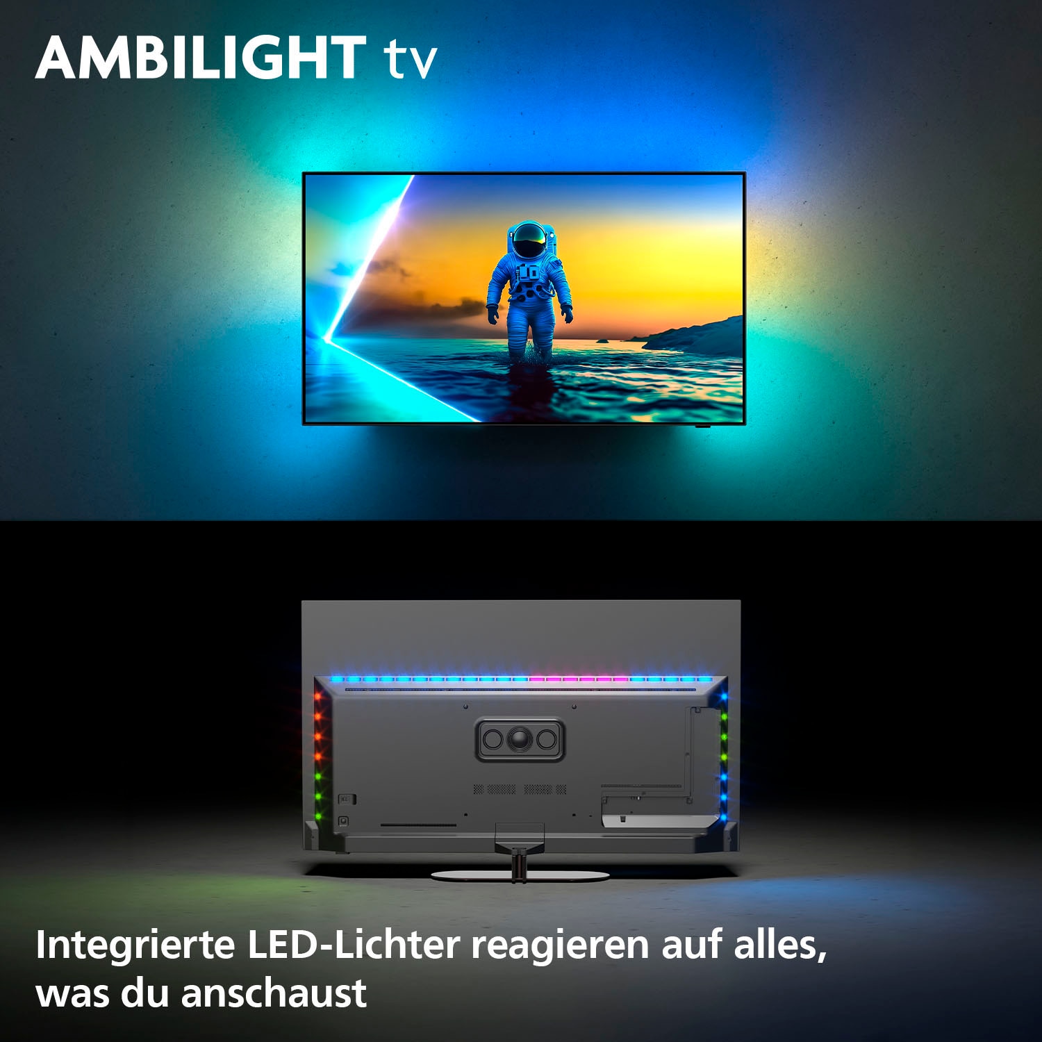 Philips OLED-Fernseher »42OLED810/12«, 4K Ultra HD, Google TV-Smart-TV