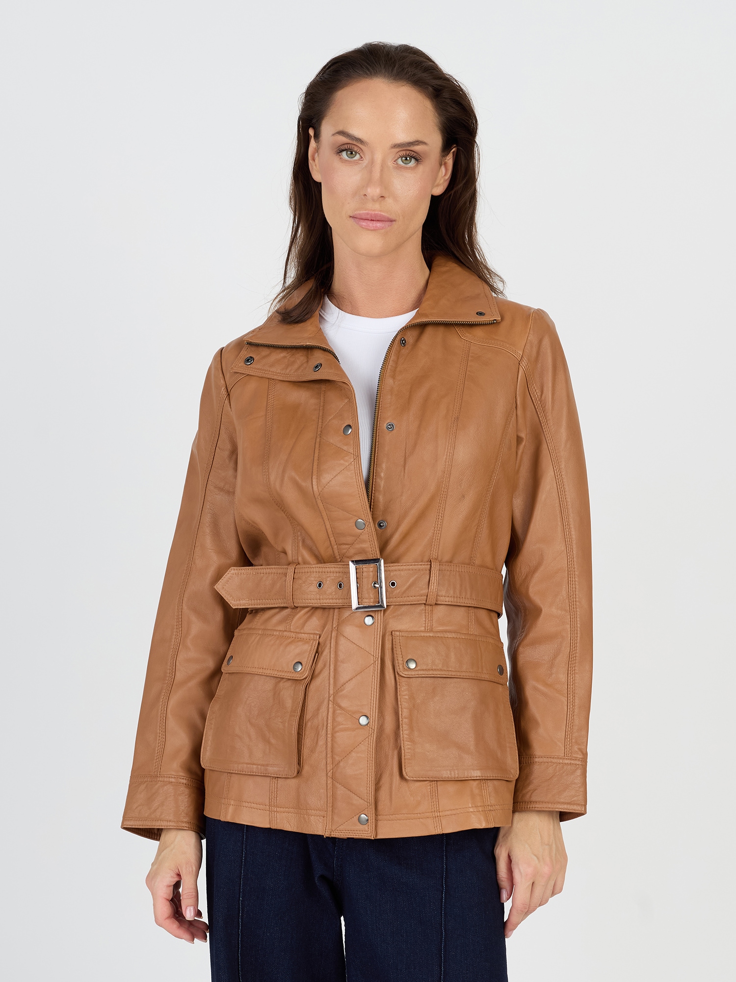 JCC Bikerjacke »Lederjacke R6382«