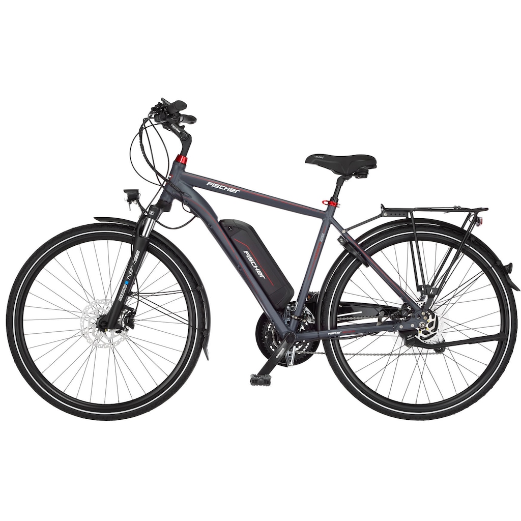 FISCHER Fahrrad E-Bike »VIATOR ETH 2222 557«, 24 Gang, Shimano, Altus, Heckmotor 250 W