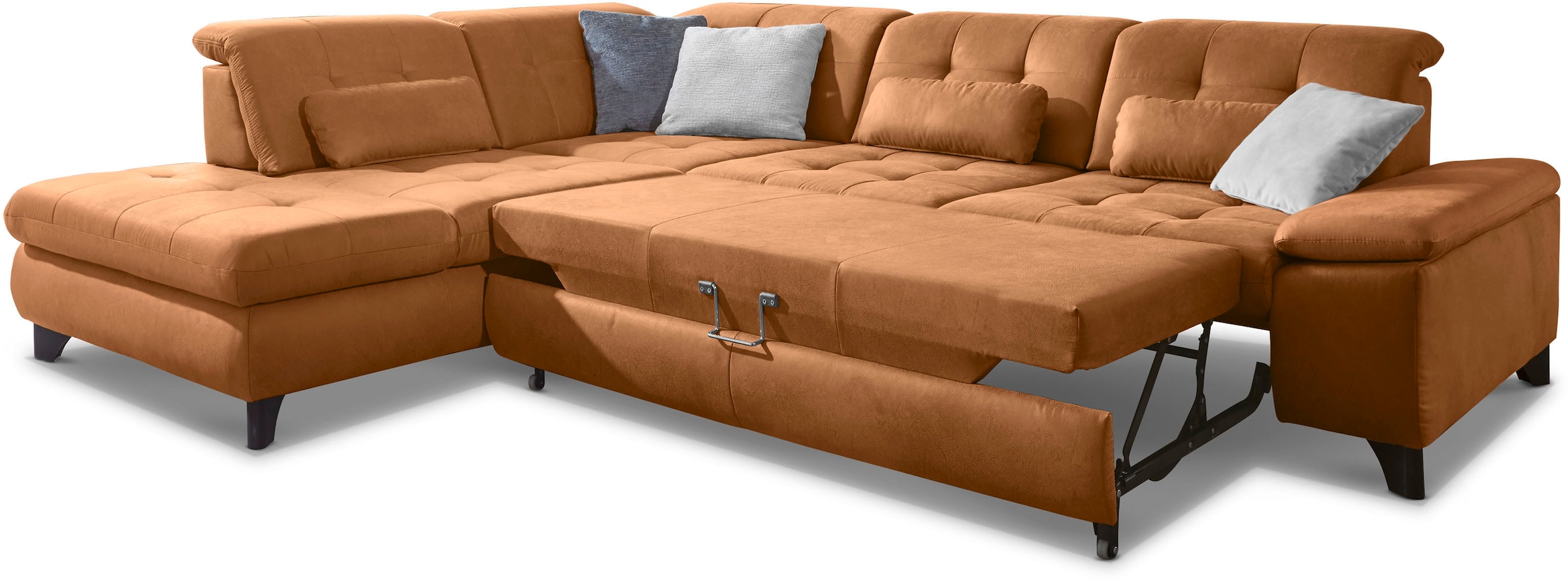 Die PlanBar Ecksofa »MP-IN18012 L-Form mit Kaltschaum-Polsterung«, wahlweise mit Funktion