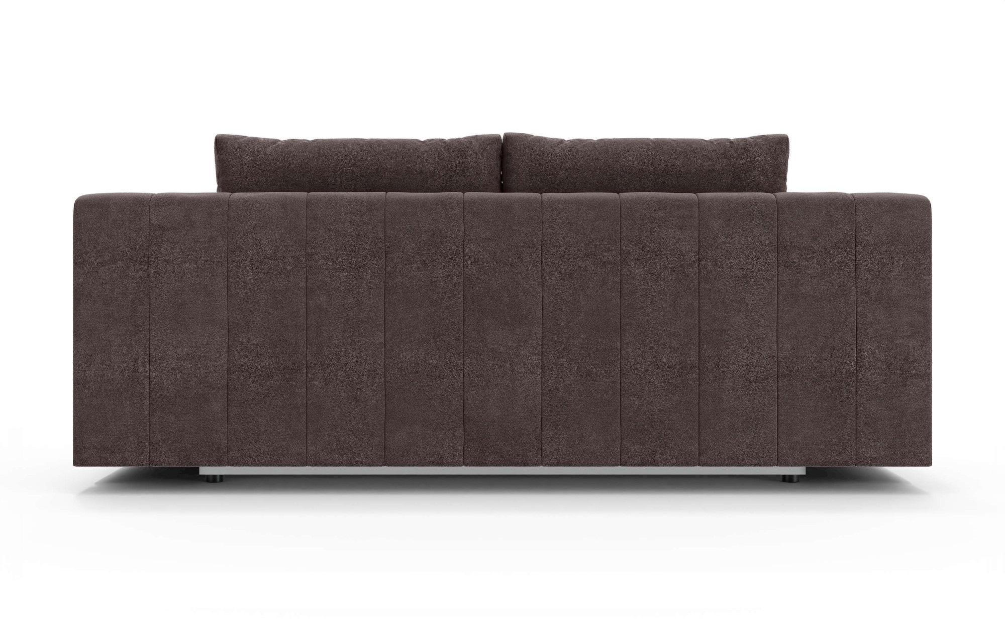 Home affaire 3-Sitzer »LOVENDY Schlafsofa mit Bettkasten, Breite 195cm, Liegefläche 145x195cm« mit Rückenkissen und Armlehnenkissen, belastbar bis 330 kg