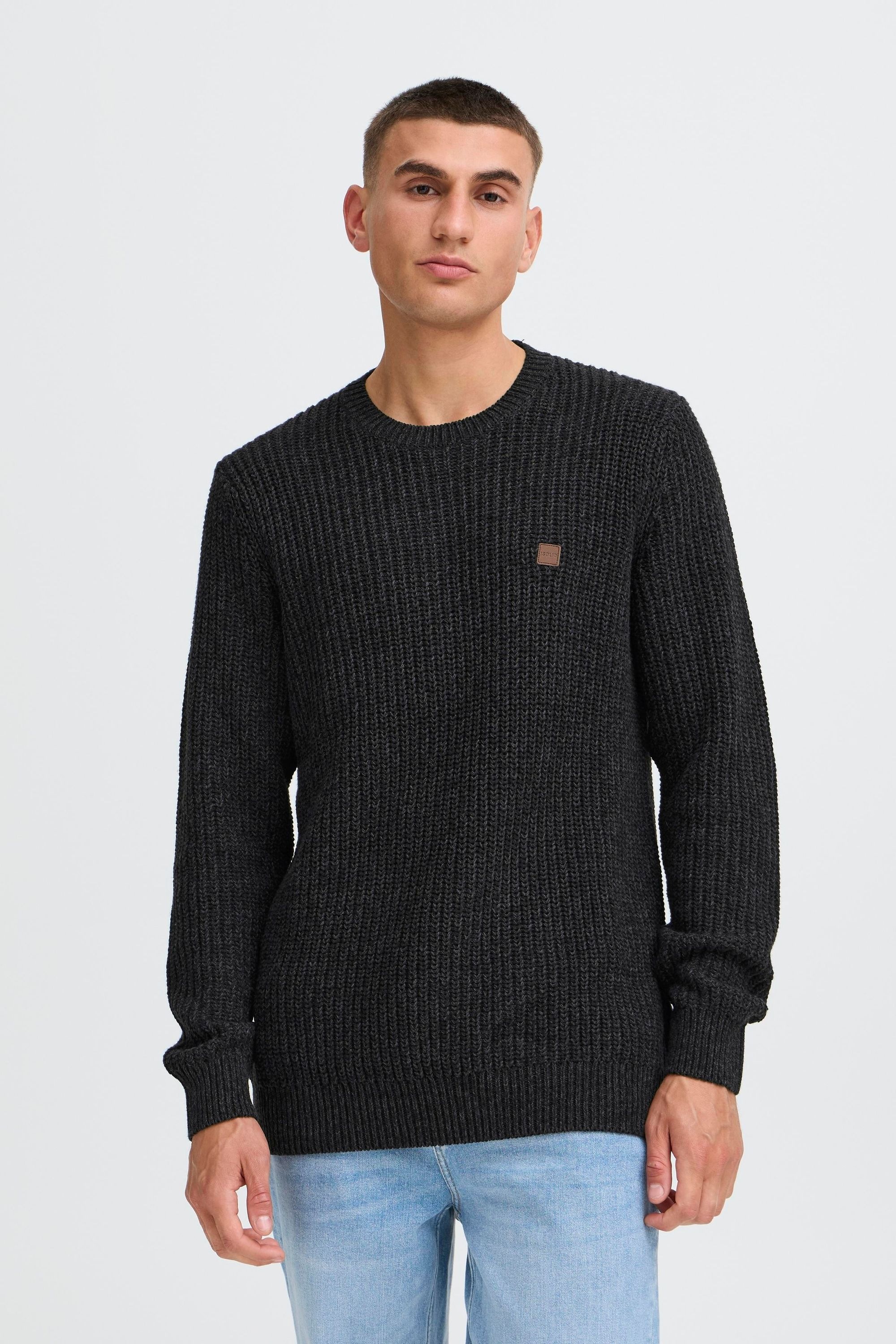 !Solid Strickfleece-Pullover »Strickpullover SDRICKY«