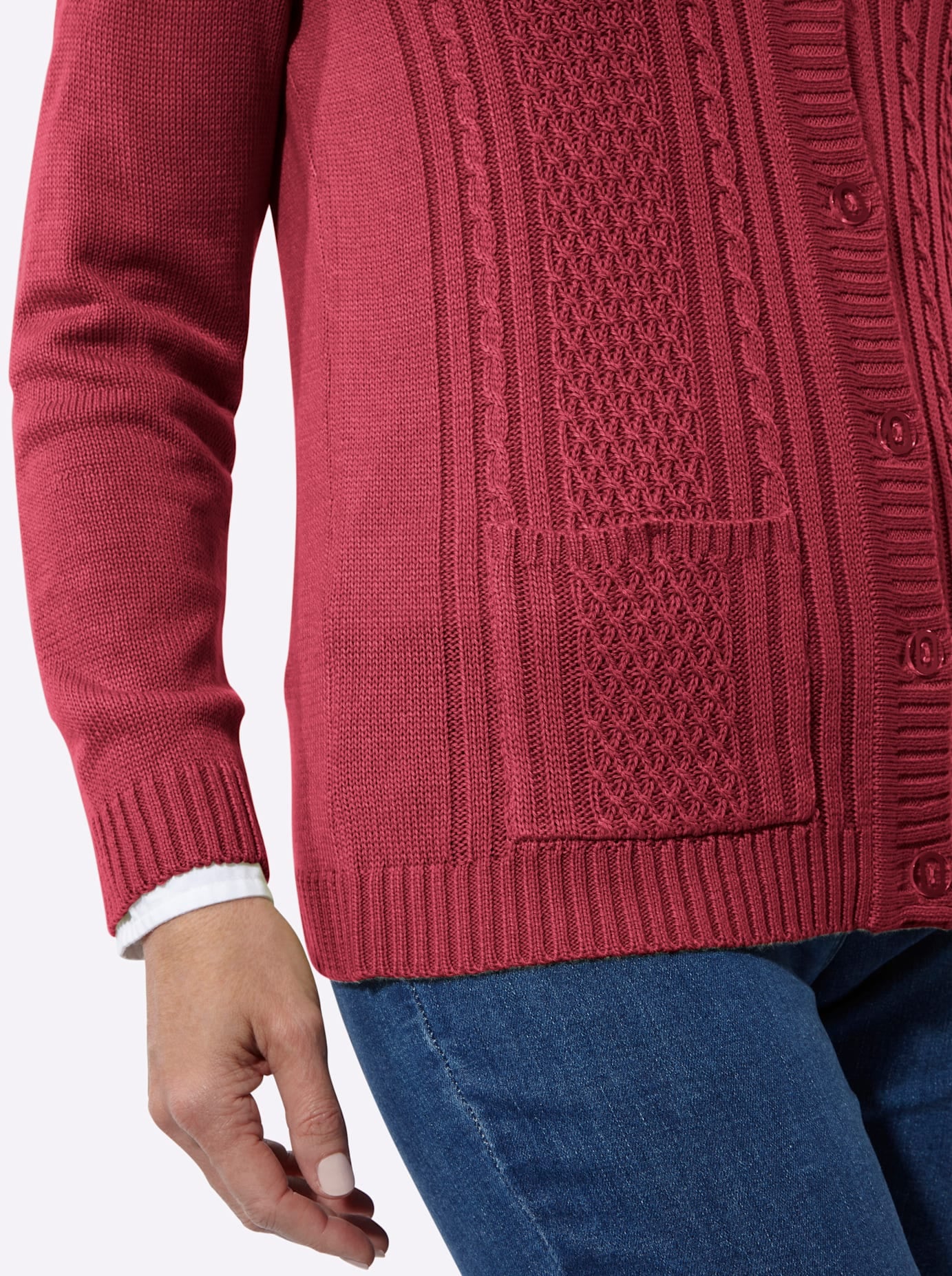 Classic Basics Strickjacke