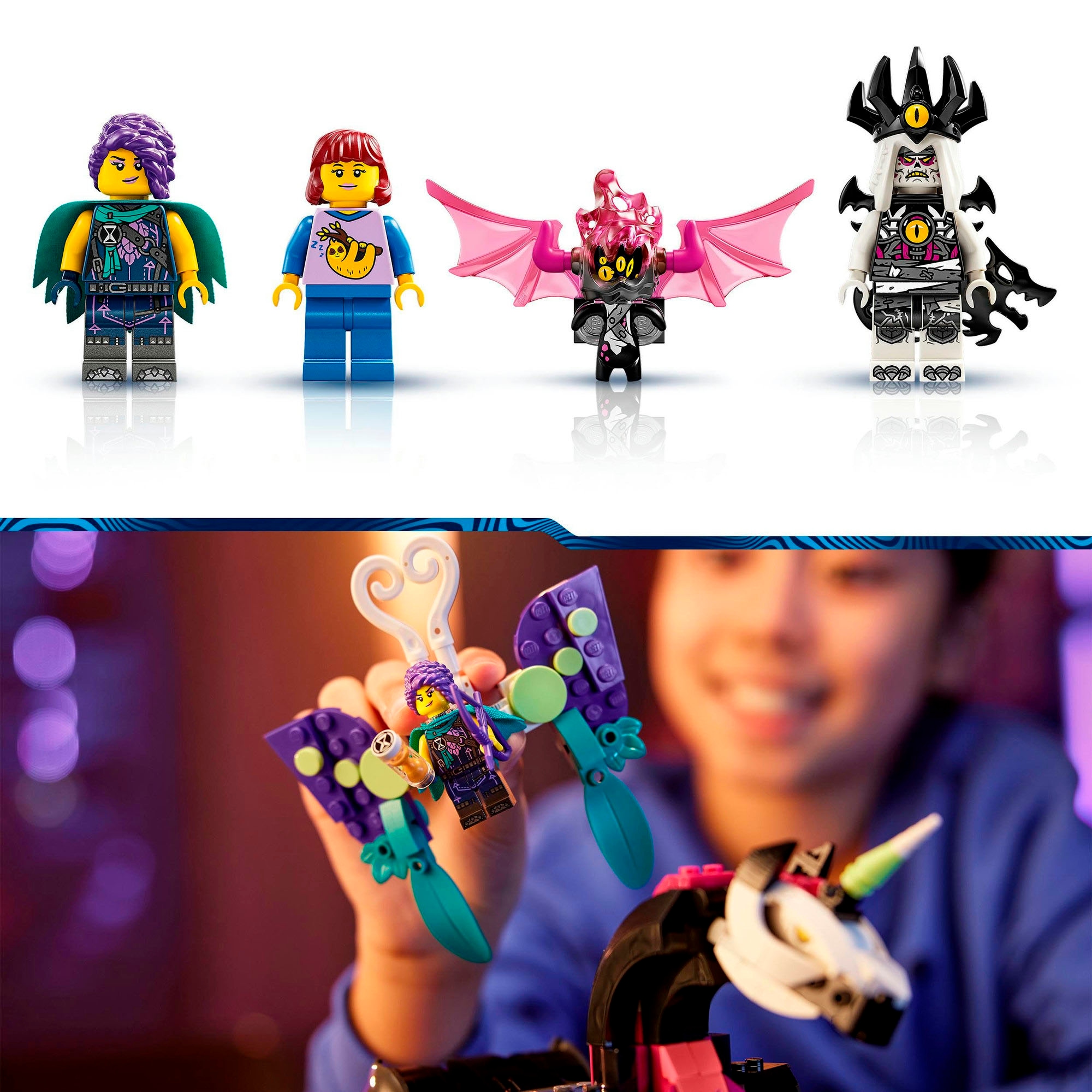 LEGO® Konstruktionsspielsteine »Pegasus (71457), LEGO® DREAMZzz™«, (482 St.), Made in Europe