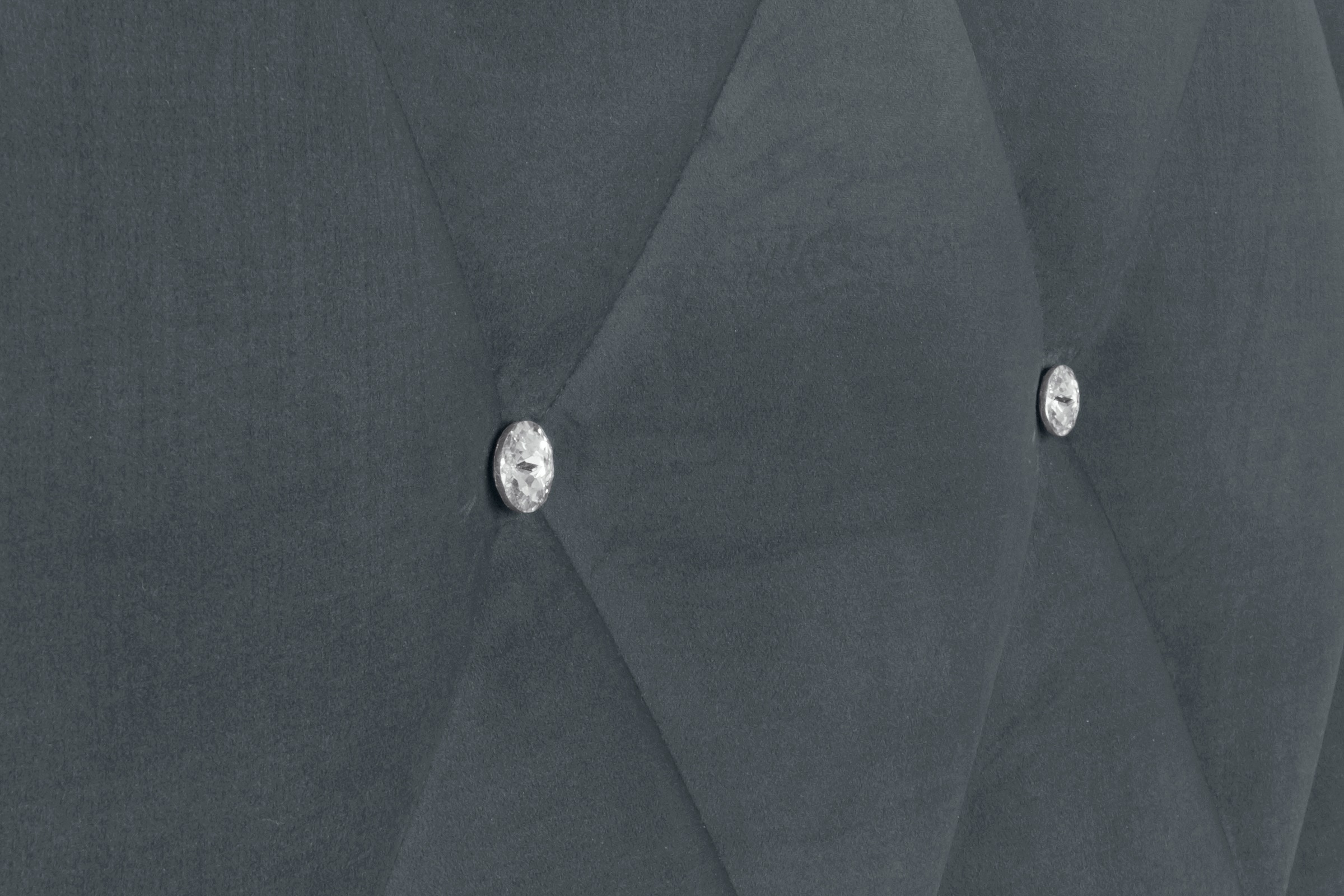 Westfalia Schlafkomfort Polsterbett »Adamas« auch mit Bettkasten, Knopfheftung mit Strasssteinen