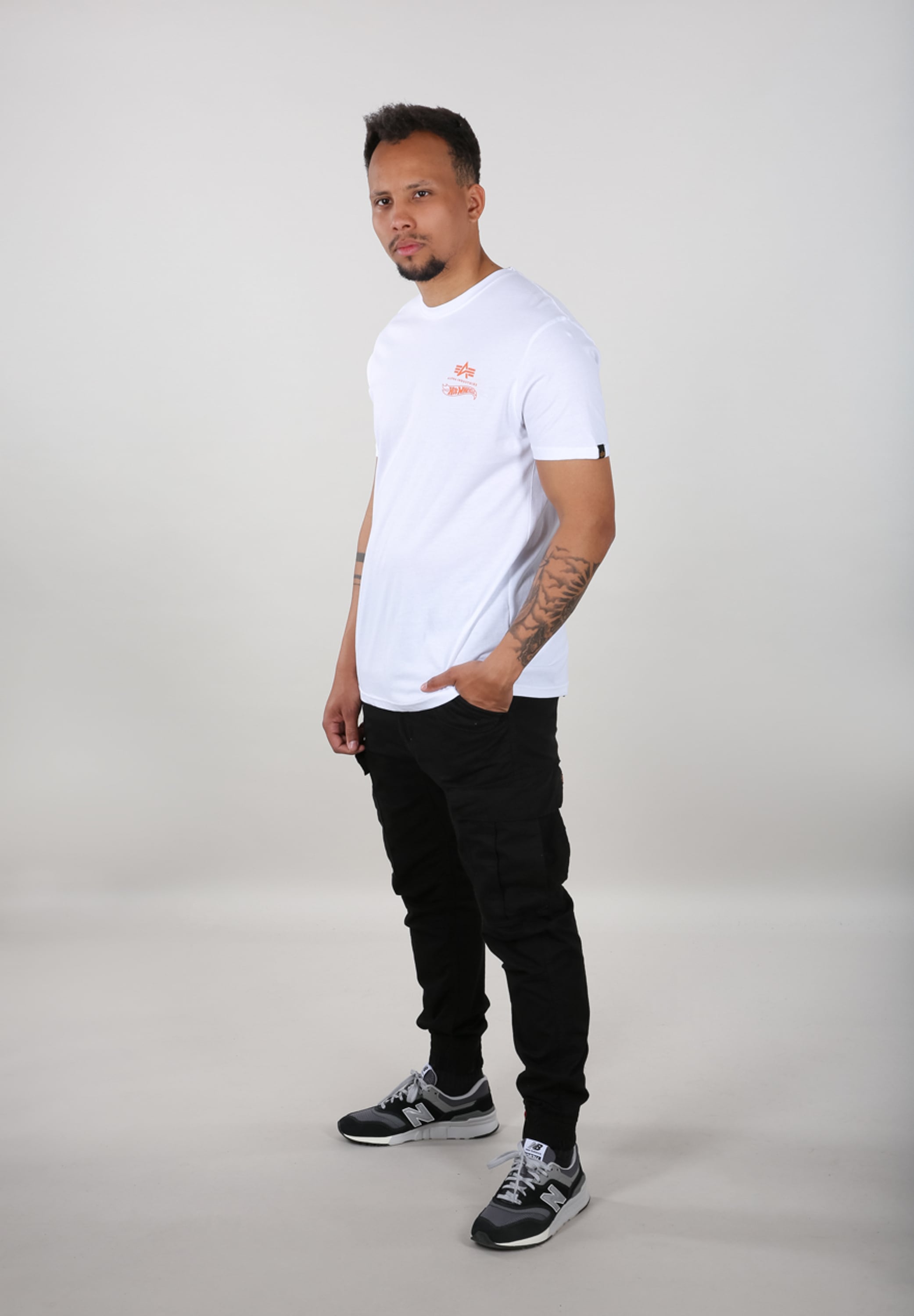 Alpha Industries T-Shirt »Alpha Industries Men - T-Shirts Flame T-Shirt«