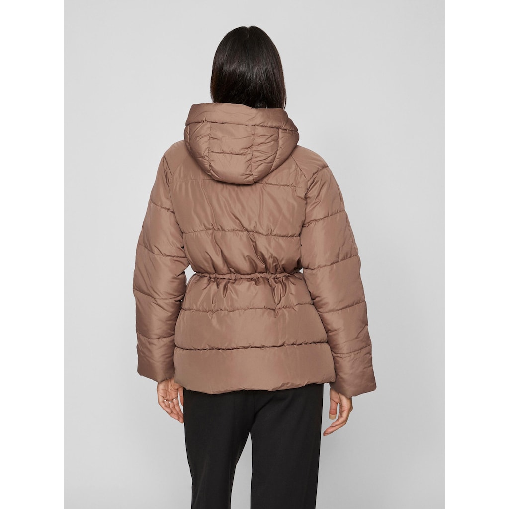 Vila Steppjacke »VILEANA PADDED L/S SHORT JACKET - NOOS«, mit Kapuze