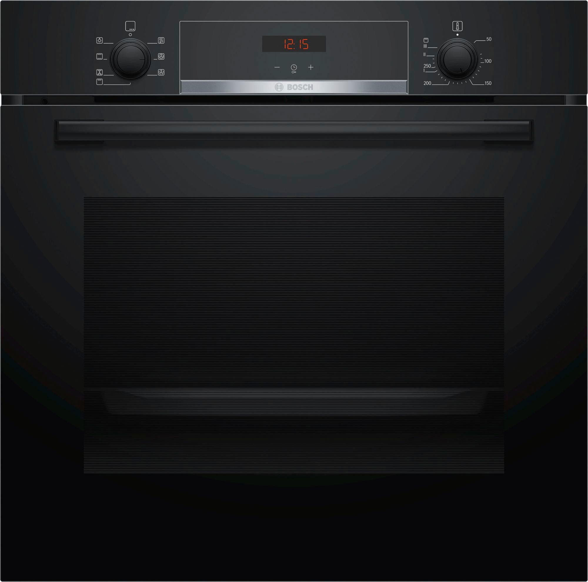 BOSCH Einbaubackofen 4 »HBA533BB1«, mit Teleskopauszug nachrüstbar, ecoClean Direct