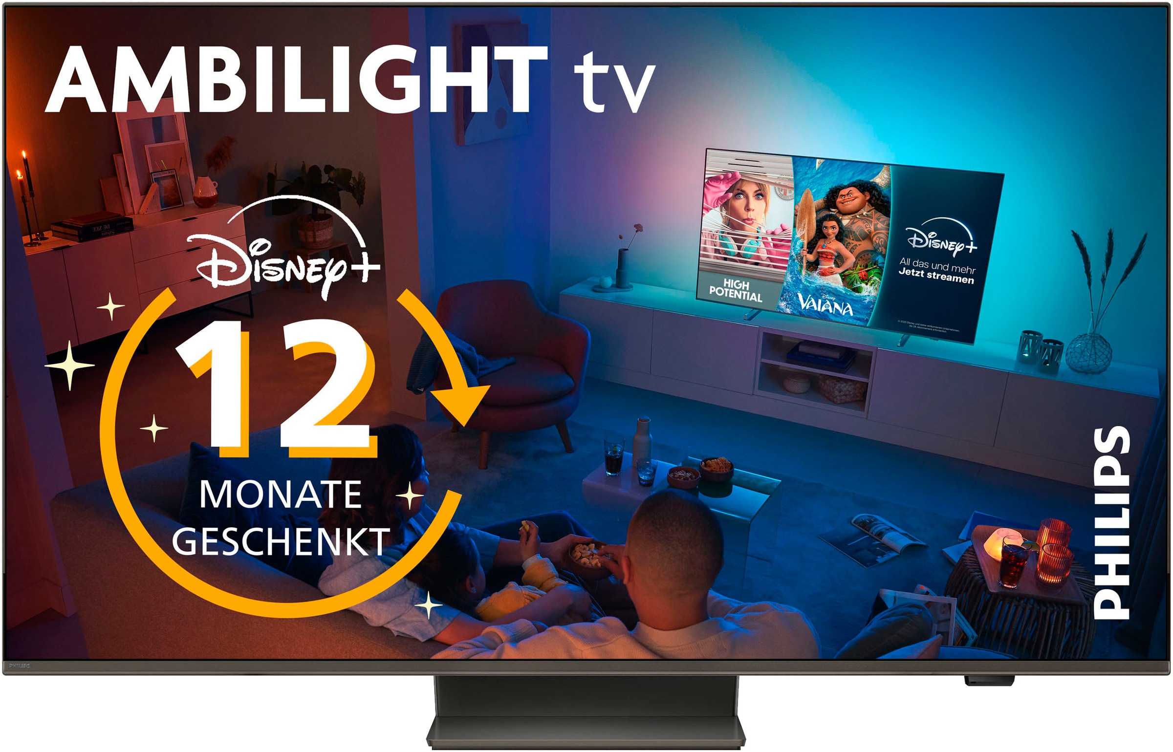 Philips LED-Fernseher »65PUS8609/12«, 4K Ultra HD, Smart-TV