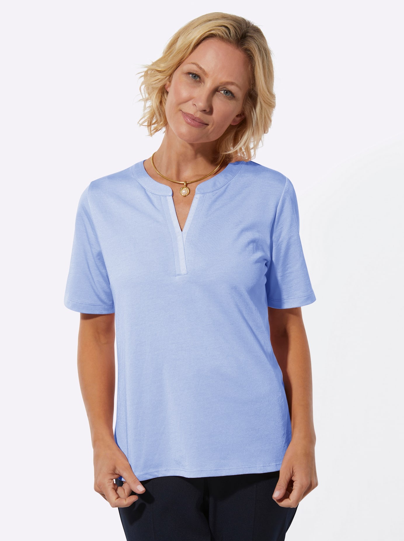   Rundhalsshirt »Kurzarm-Shirt«, 1 tlg.
