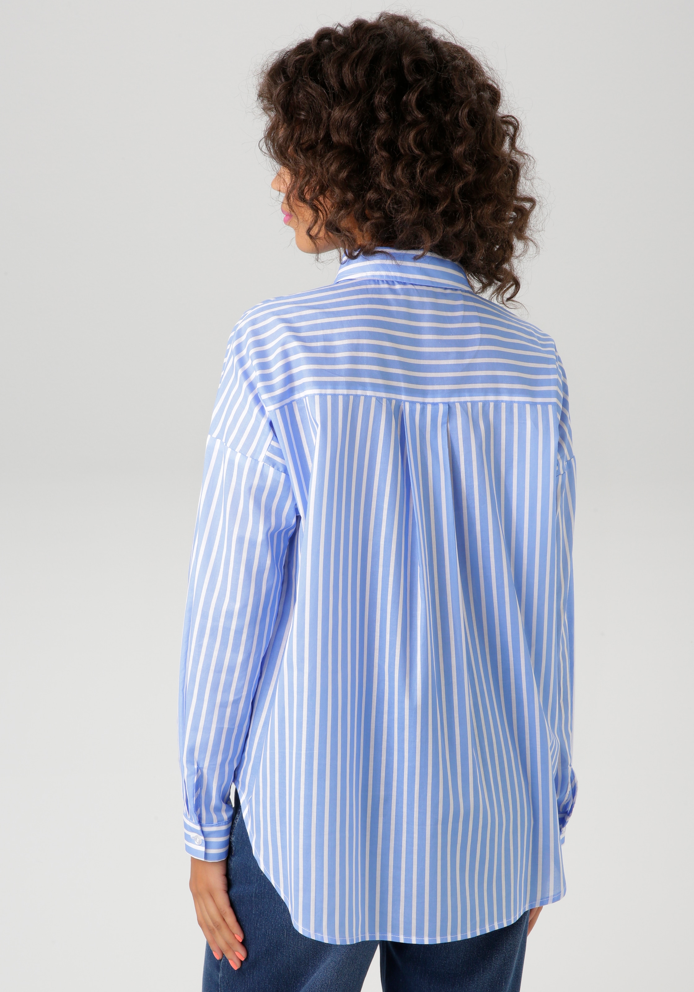 Aniston CASUAL Hemdbluse, im Streifen-Dessin - NEUE KOLLEKTION