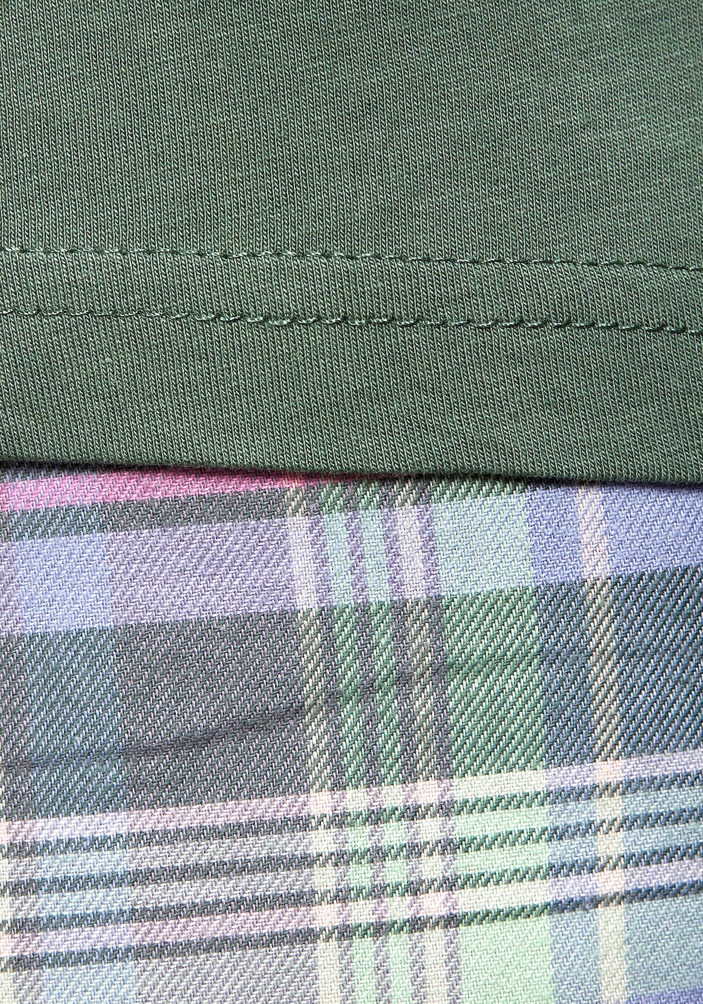 Vivance Dreams Pyjama, (2 tlg.), aus kuschelig weichem Flanell