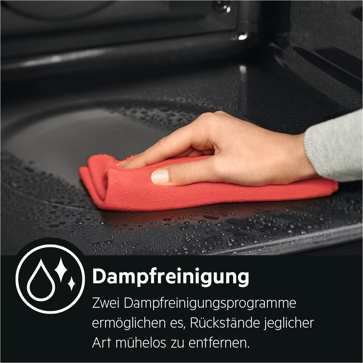 AEG Einbaubackofen  »BSE99823BM«, SteamPro - Dampf- & Sous Vide-Garen, Kerntemperatursensor, WiFi, Grill