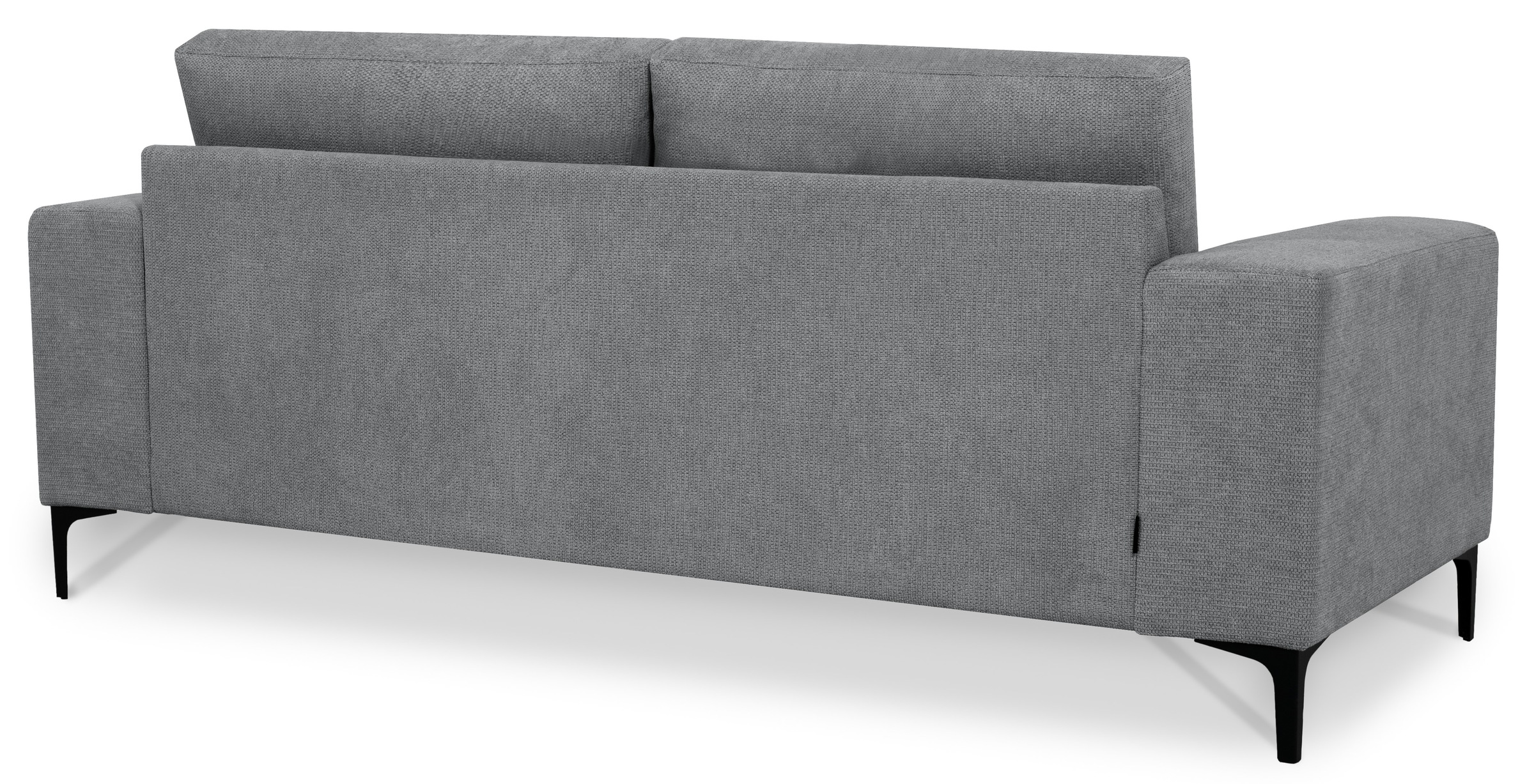 Places of Style 2-Sitzer »Xander«, Breite 164 cm, Webstoff, Soft-Touch Chenille, schwarze Metallfüße
