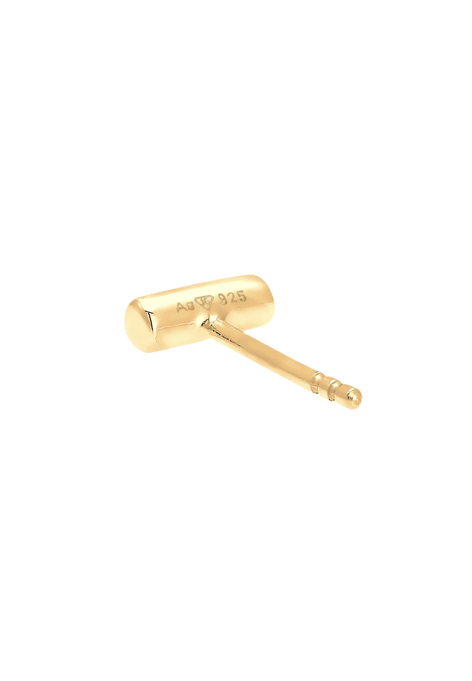 Elli Piercing-Set »Ohrringe Single Ohrstecker Stab Geo 925 Silber«