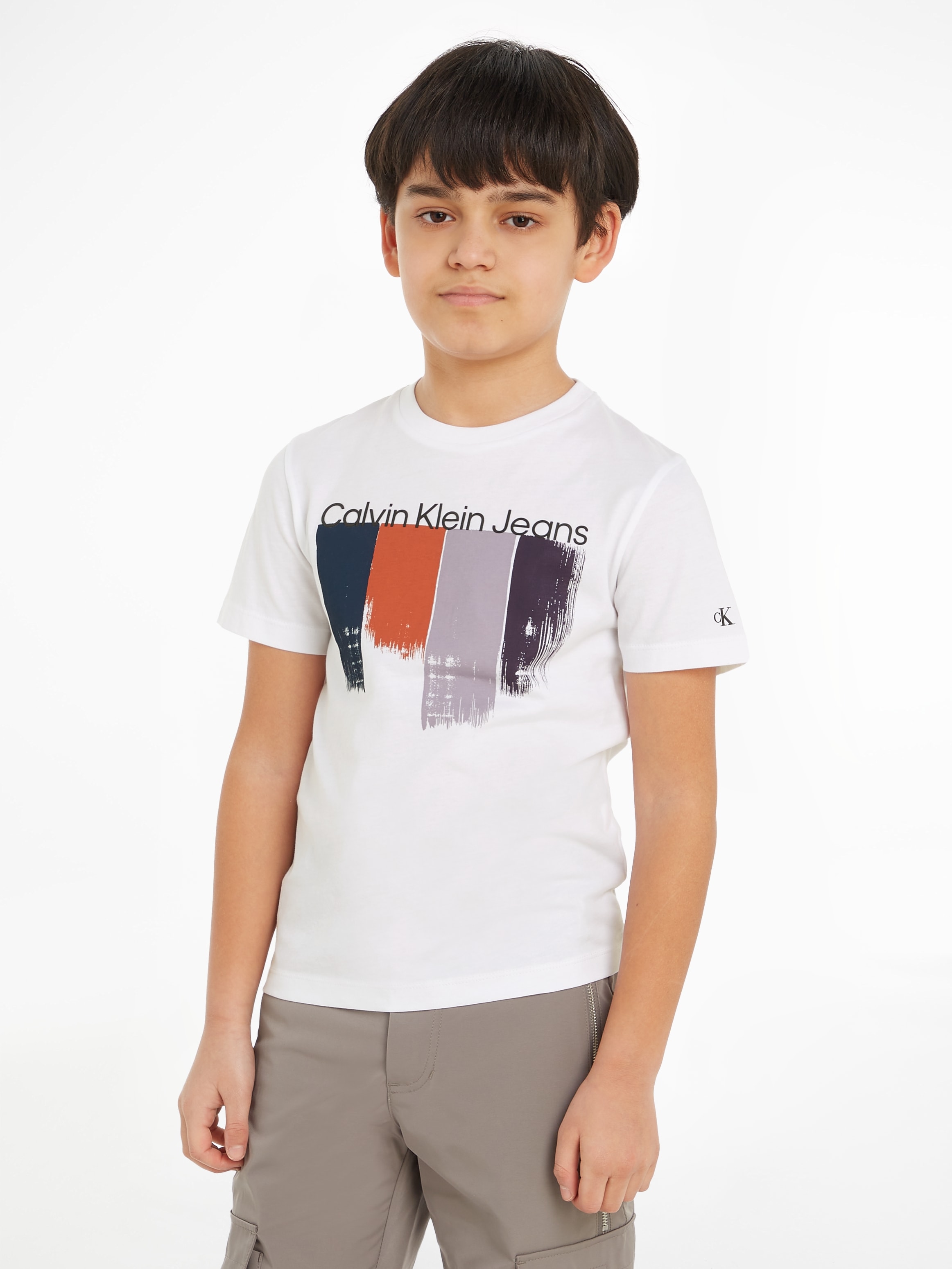 Calvin Klein Jeans T-Shirt »PLACED BRUSHSTROKES T-SHIRT« online bei OTTO