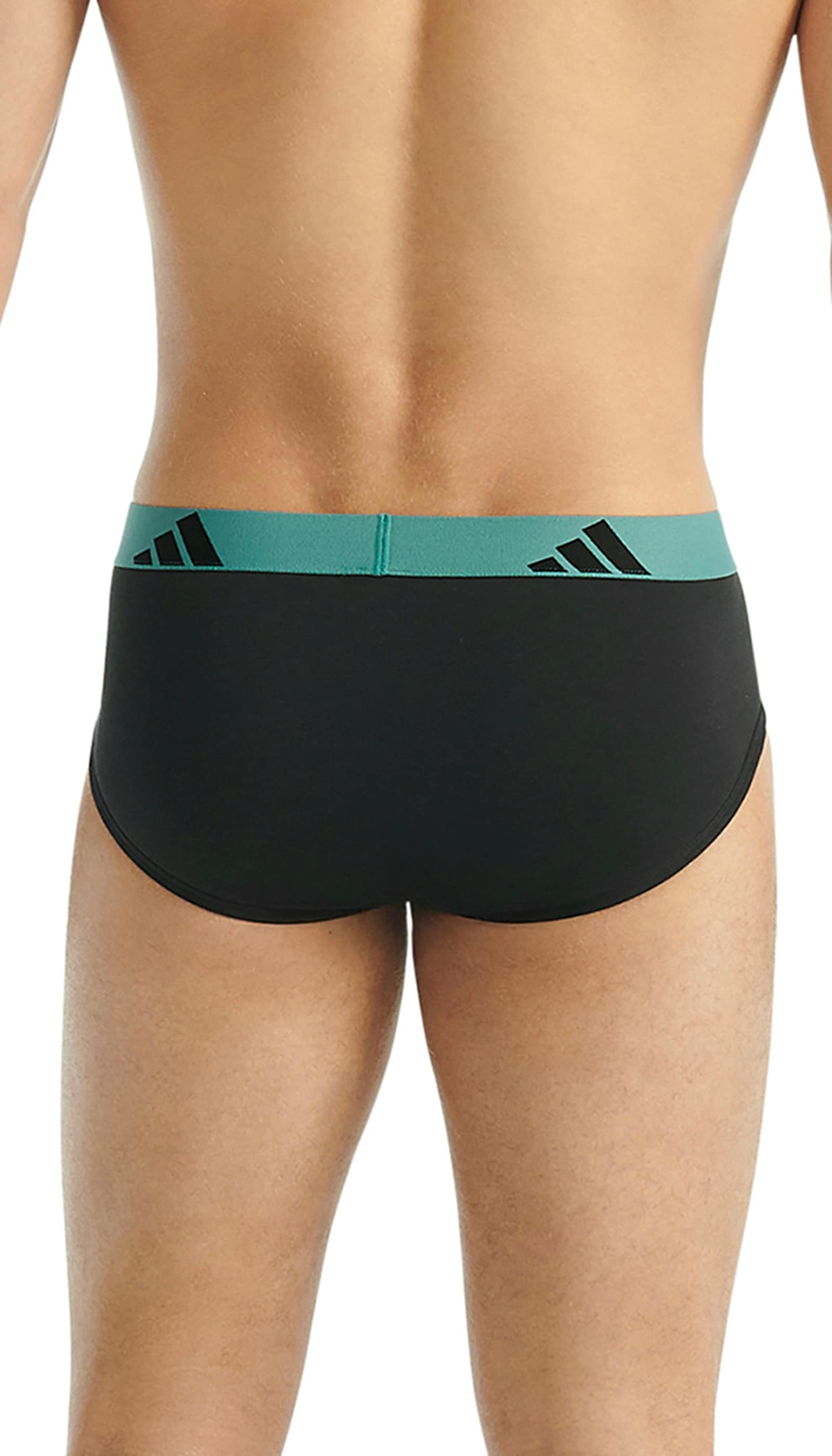 adidas Sportswear Slip »Active Flex Cotton« 3er Pack,  elastisch, Logo-Bund, scheuerfreies Tragegefühl, ohne Eingriff