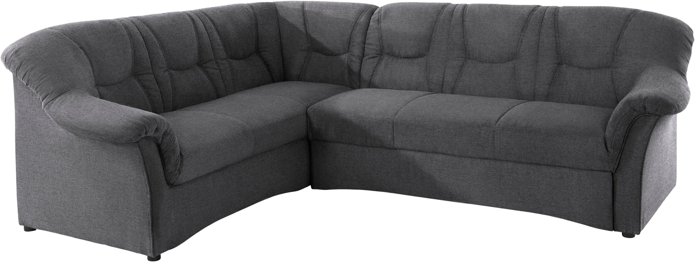 DOMO collection Ecksofa »Sarafina zeitlos und komfortabel, optional mit Federkern, L-Form«, wahlweise mit Bettfunktion