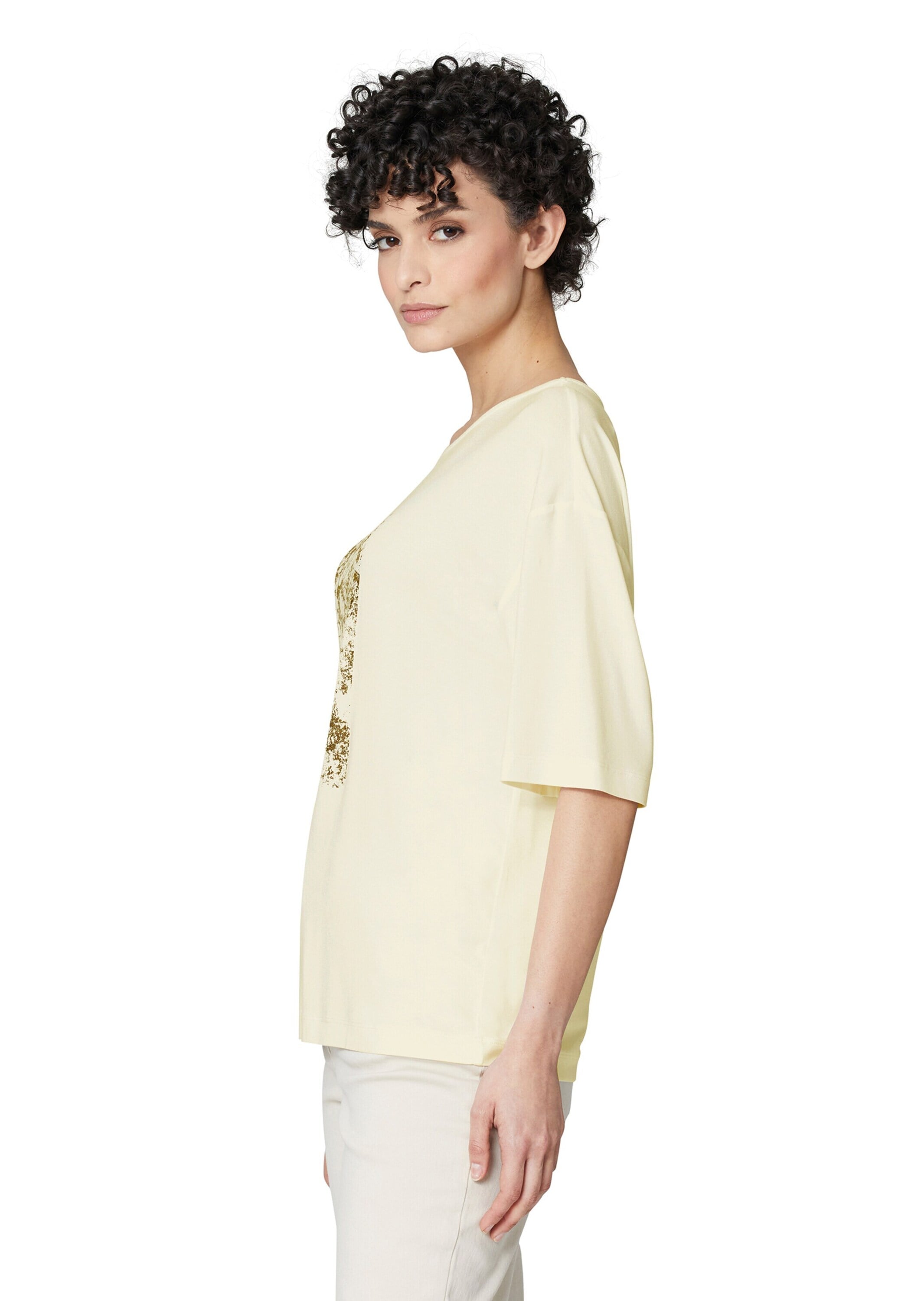 MADELEINE Kurzarmshirt »Shirt Oversized-Shirt mit exklusivem Glanz-Print«