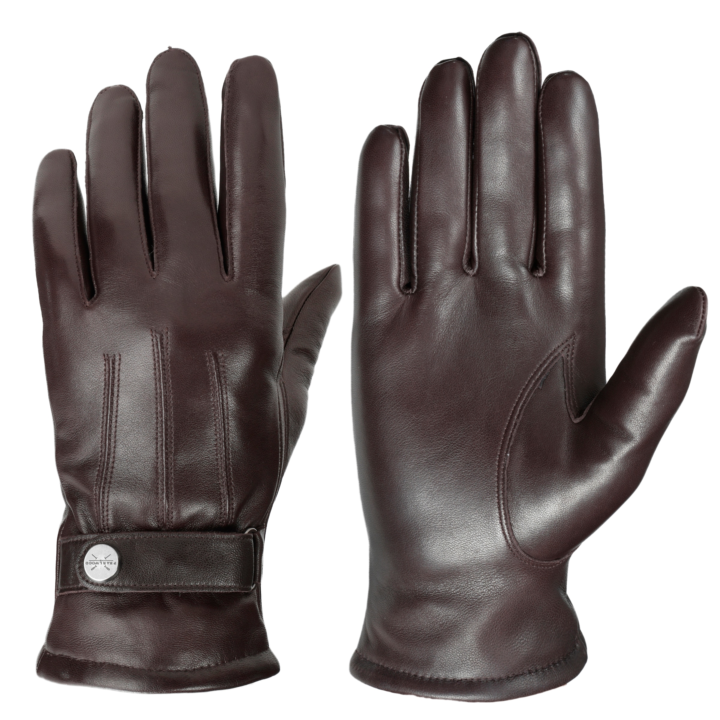 PEARLWOOD Lederhandschuhe »BROOKS« weiches Innenfutter, Wollanteil, verstellbarer Lederriegel