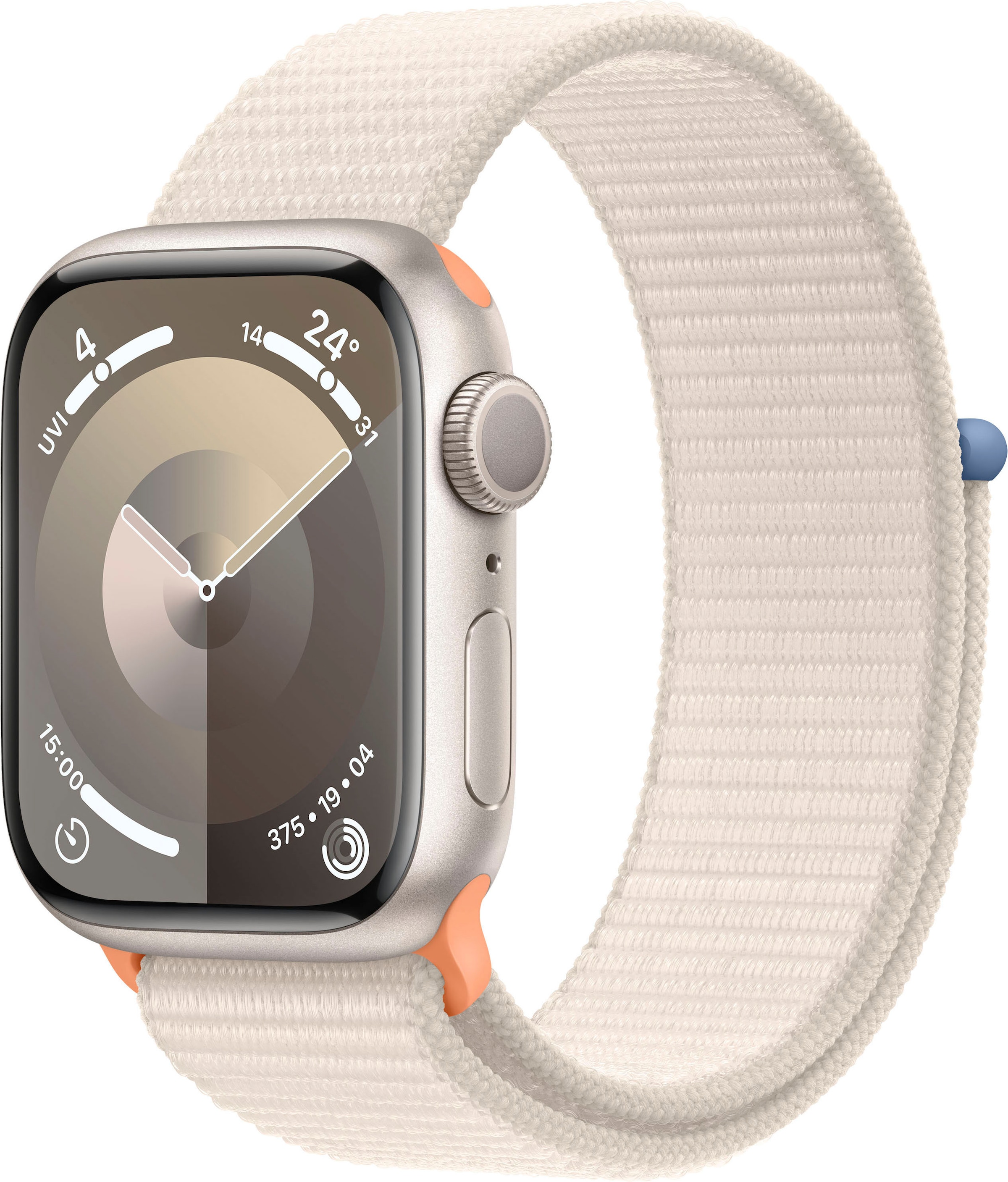 Apple Smartwatch »Watch Series 9 GPS + Cellular 45mm Aluminium«, (Watch OS  10 Sport Loop) bestellen bei OTTO