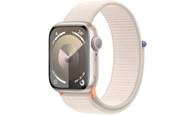 Apple Smartwatch »Watch Series 9 GPS + Cellular 45mm Aluminium«, (Watch OS  10 Sport Loop) bestellen bei OTTO