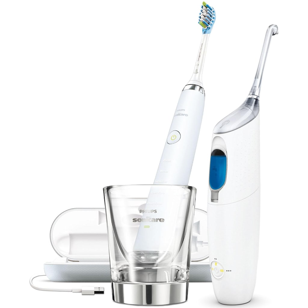 Philips Sonicare Mundpflegecenter »HX8492«, (2 tlg.), Zahnpflegeset