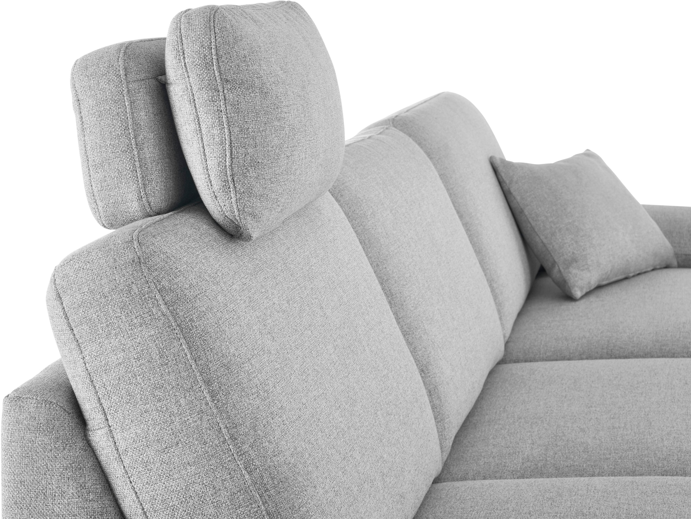 3C Candy Ecksofa »Mainau L-Form« Relaxfunktion im 1,5-Sitzer, motorische Schlaffunktion in Longchair
