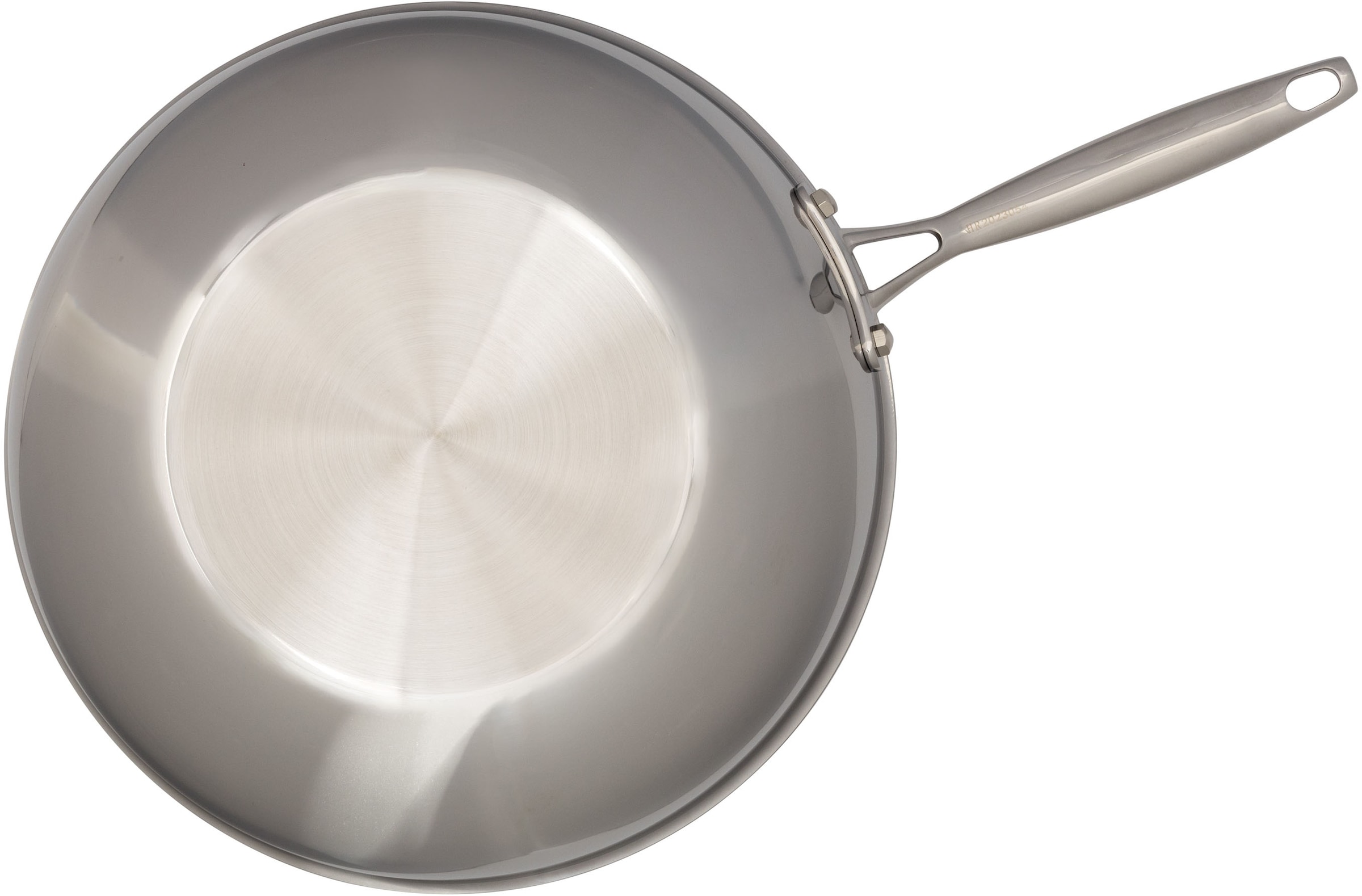 HENSSLERS Wok »HENSSLERS Edelstahl Wok inkl. Glasdeckel, Ø 28 cm« Edelstahl 2 Stk. tlg. Wokpfanne für die asiatische Küche