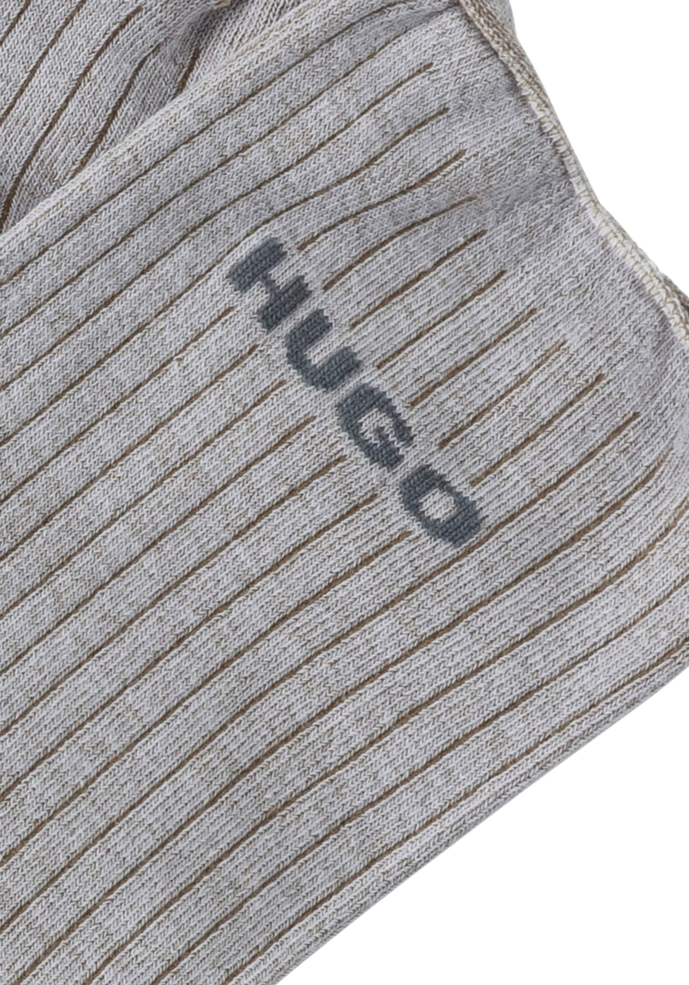 HUGO Underwear Socken »3P QS WASHED CC W«, (Packung, 3 Paar, 3er Pack), mit Markenschriftzug
