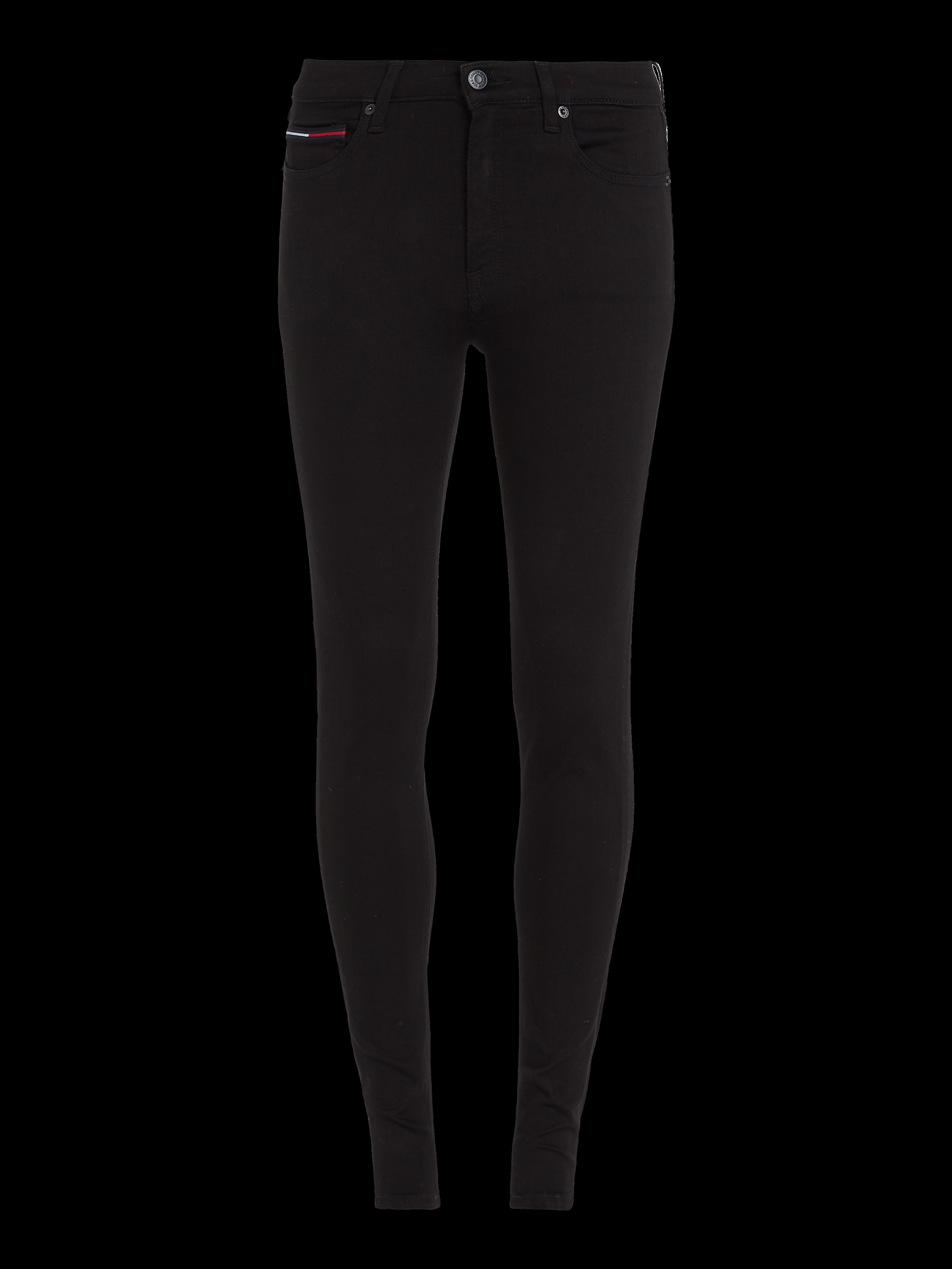 Tommy Jeans Skinny-fit-Jeans »Nora Mid Rise Skinny Fit«, mit Tommy Jeans Logo-Badge & Stickereien