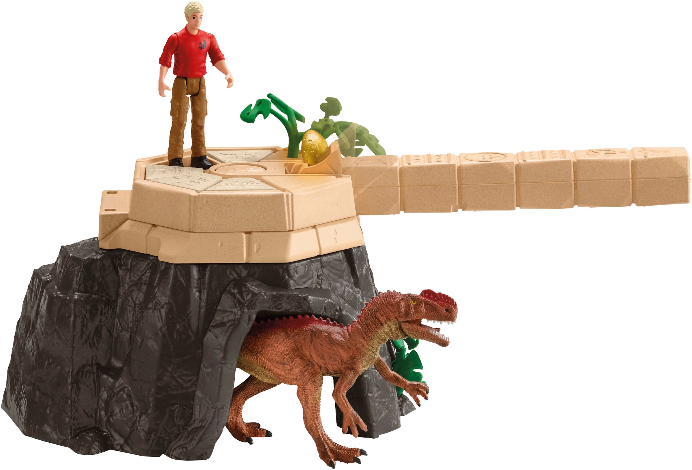 Schleich® Spielwelt »DINOSAURS, Dino Tempel-Eroberung Mega-Set (42656)«