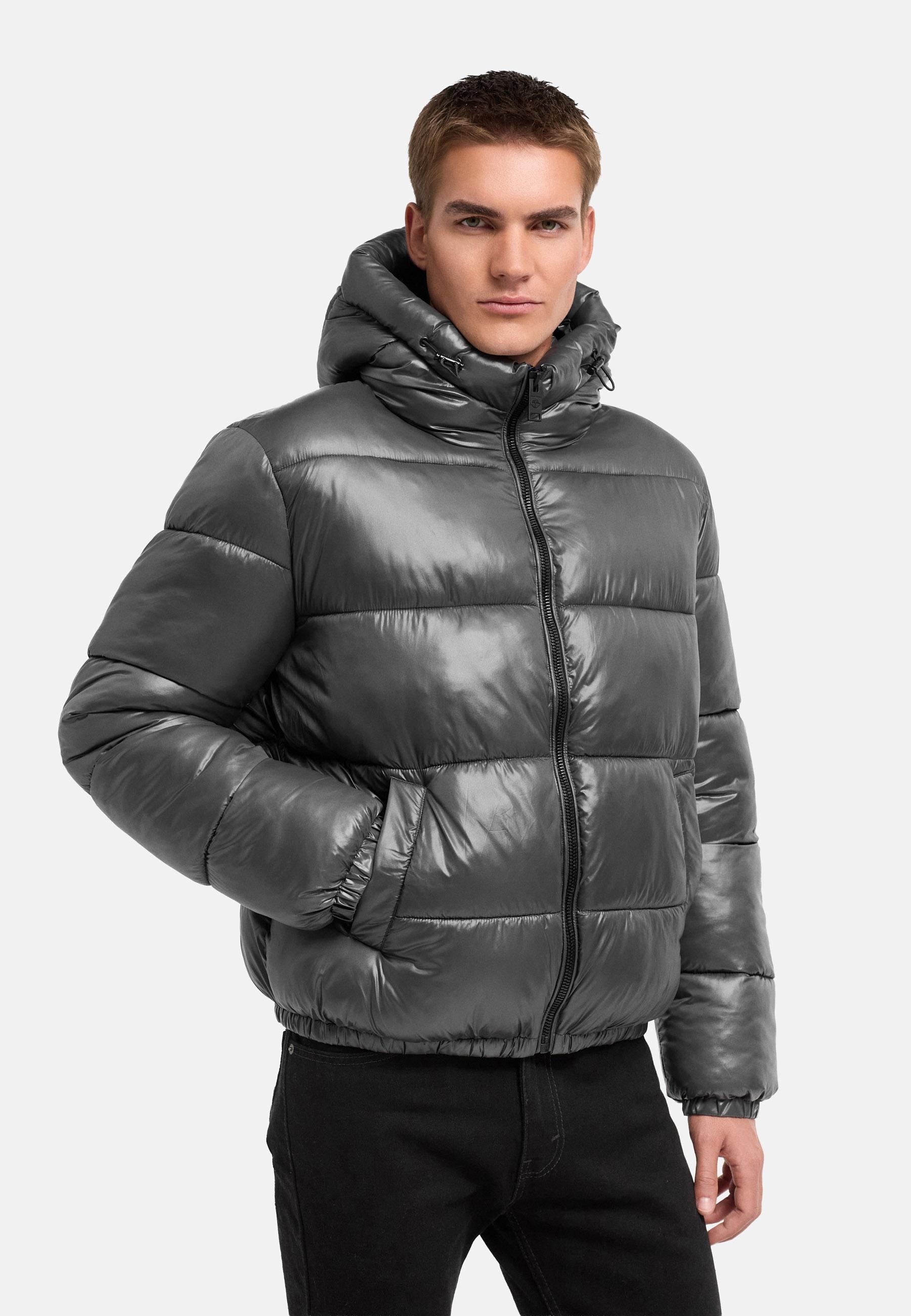 Stone Harbour Outdoorjacke »Outdoorjacke Tanioos XX« mit Kapuze Warme Herren Steppjacke mit verstellbarer Kapuze