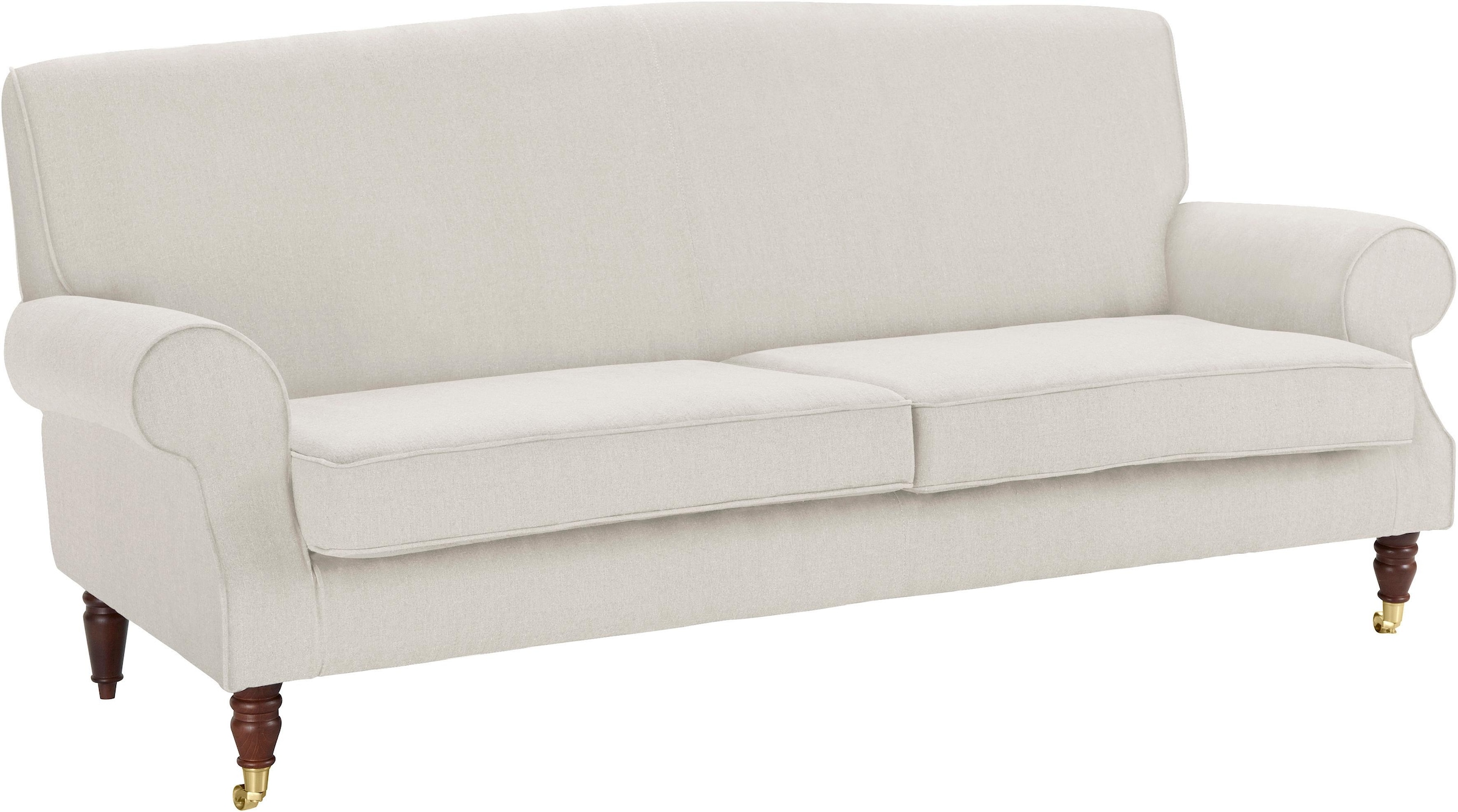 Home affaire 3-Sitzer »Rennes« in Samtoptik oder Baumwoll-Mix