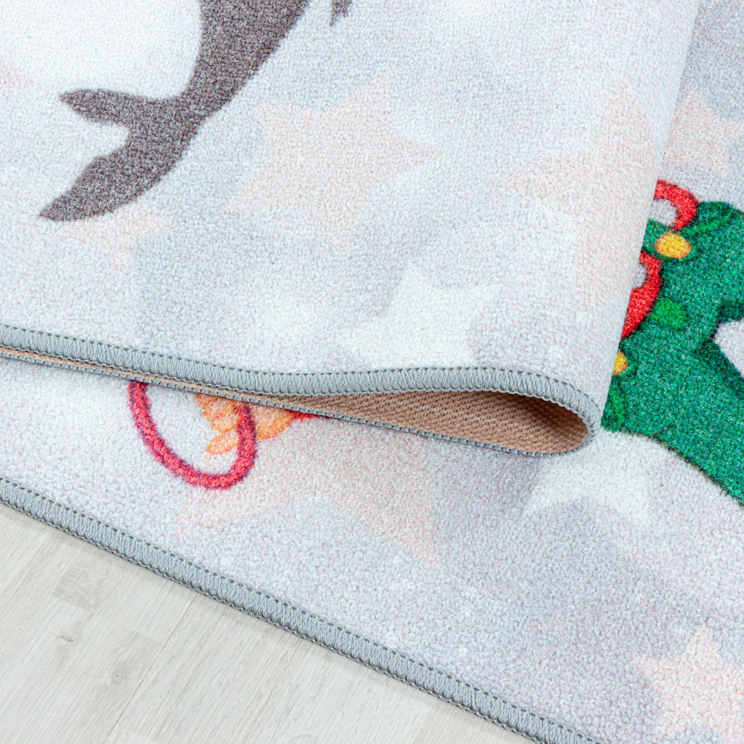 Ayyildiz Teppiche Kinderteppich »PLAY 2909«, rechteckig, 6 mm Höhe, Kurzflor, Zirkus, Clown, Zahlen Spiele Hüpf Teppich, Kinderzimmer
