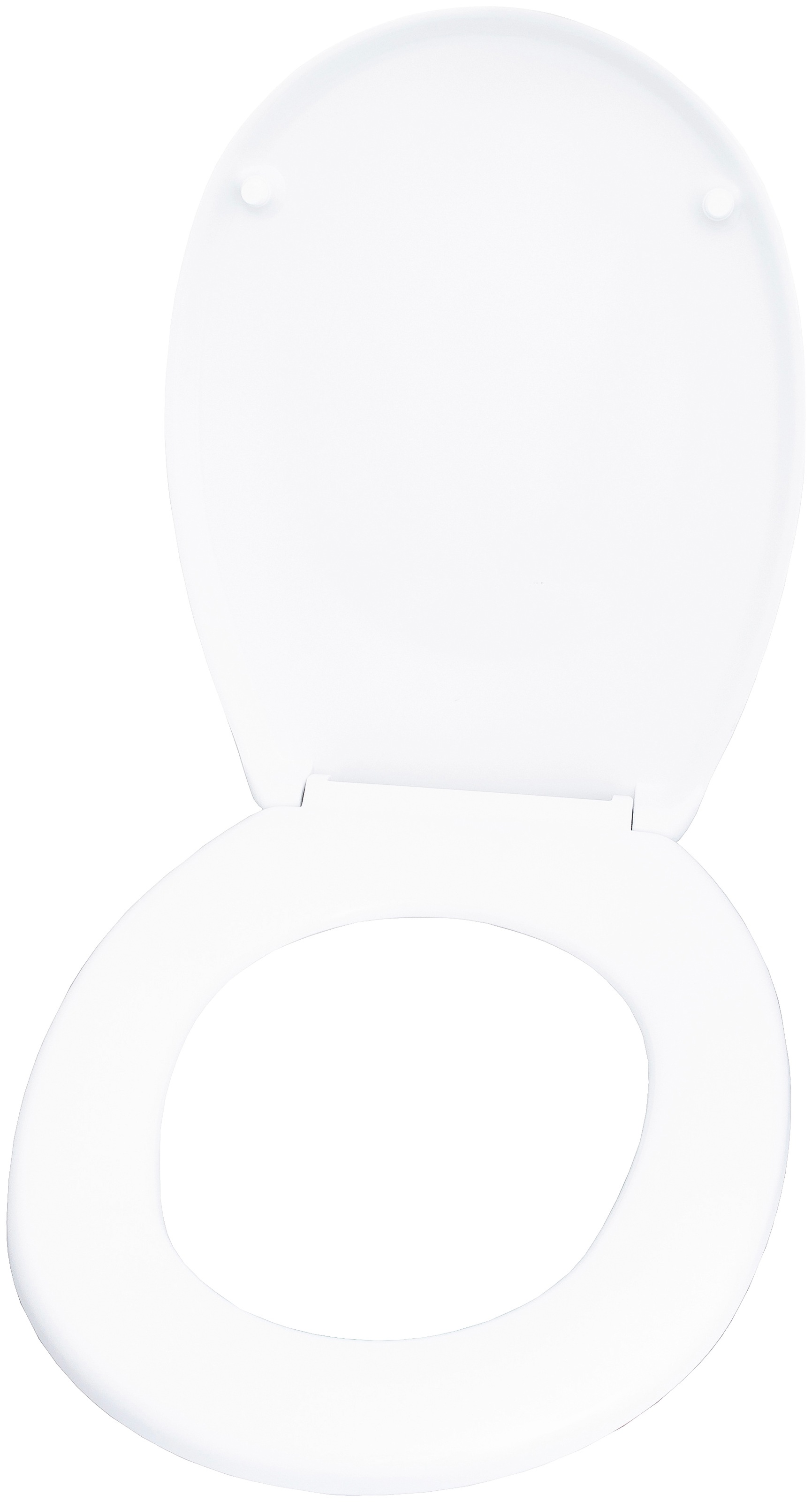 CORNAT WC-Sitz »Klassisch weißer Look - Pflegeleichter Duroplast«