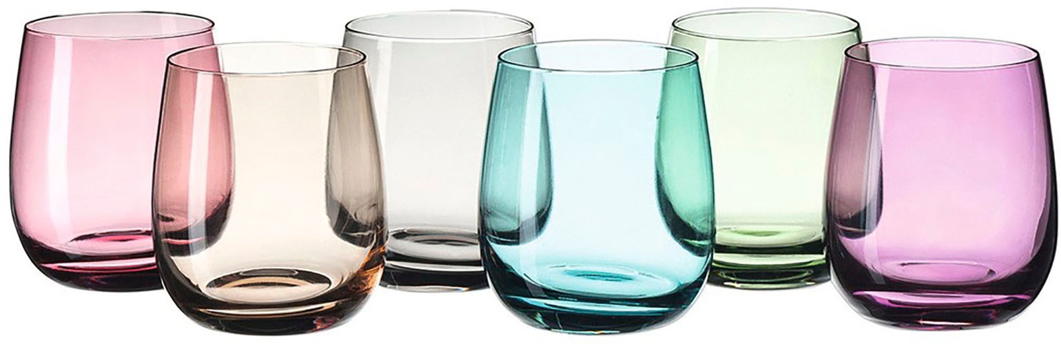 Leonardo Whiskyglas »SORA« 360 ml in bunt, Größe Ø 7 cm x 10 cm