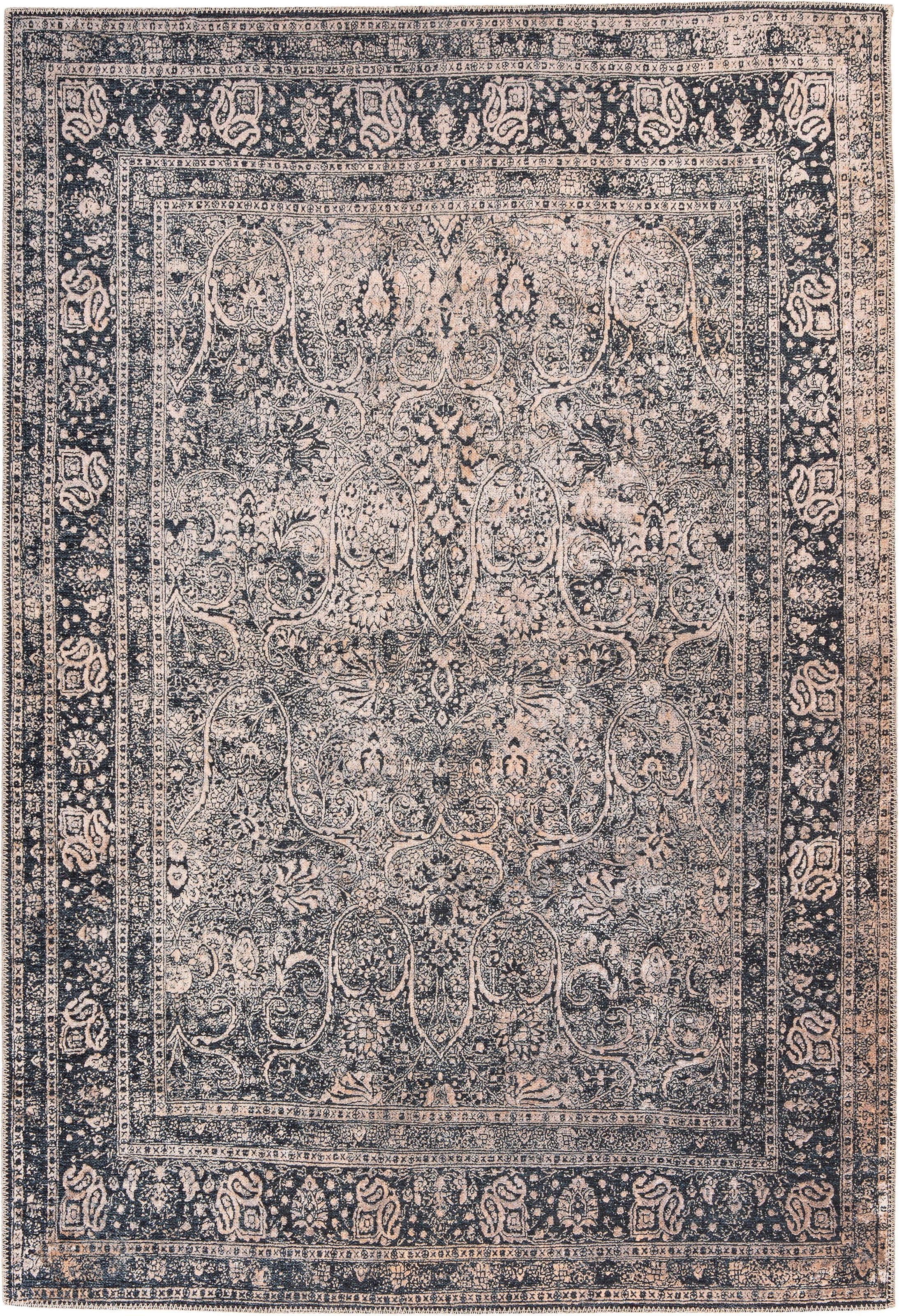 Teppich »Faye 925«, rechteckig, Flachgewebe, gedrucktes Motiv, Wohnzimmer