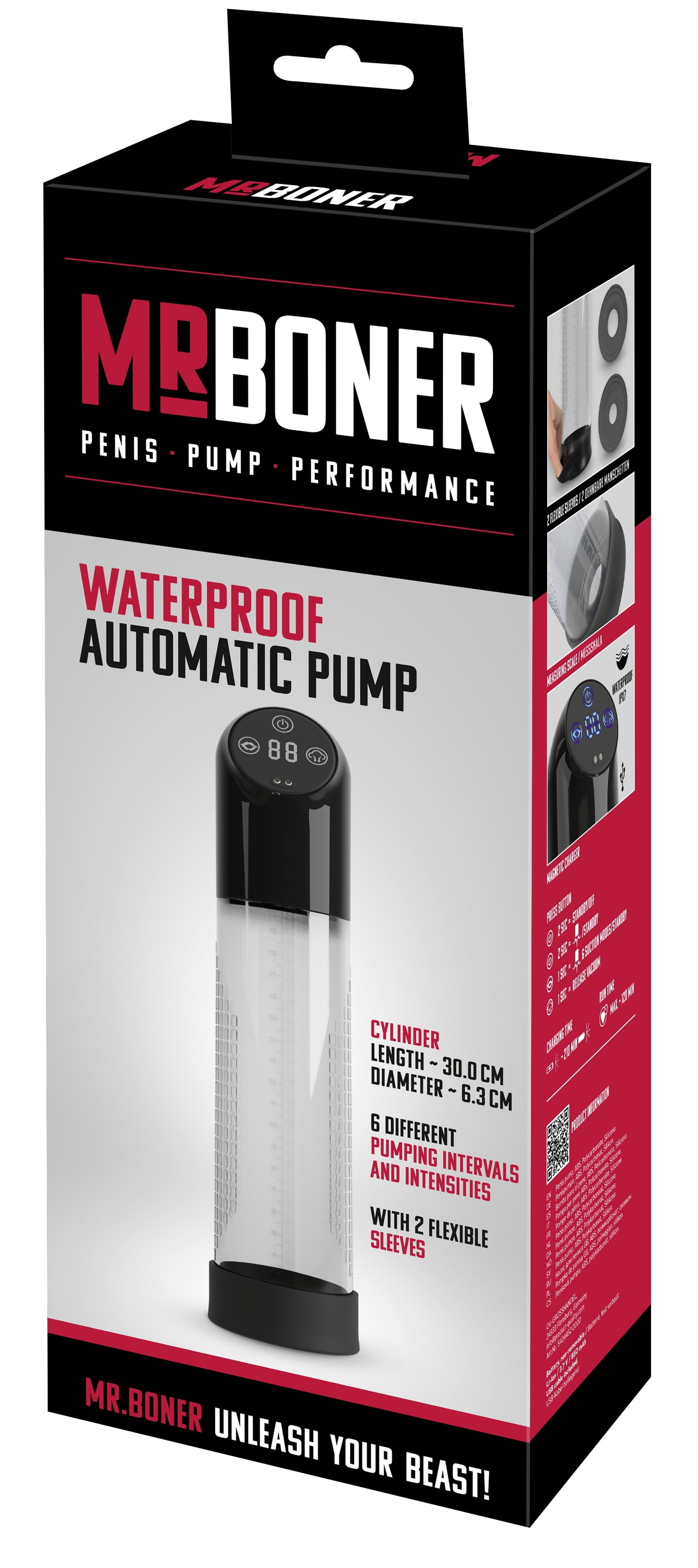 Mister Boner Penispumpe »Penispumpe Waterproof Automatic Pump«