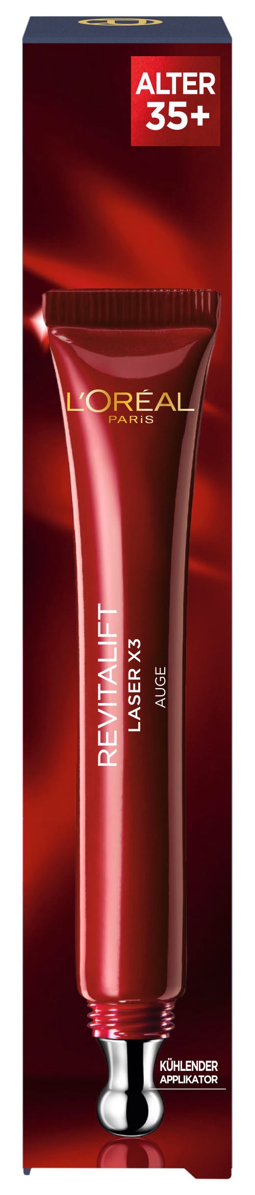 L'ORÉAL PARIS Augencreme »RevitaLift Laser X3 Anti-Age Pflege«, mit wertvollen Pflegestoffen