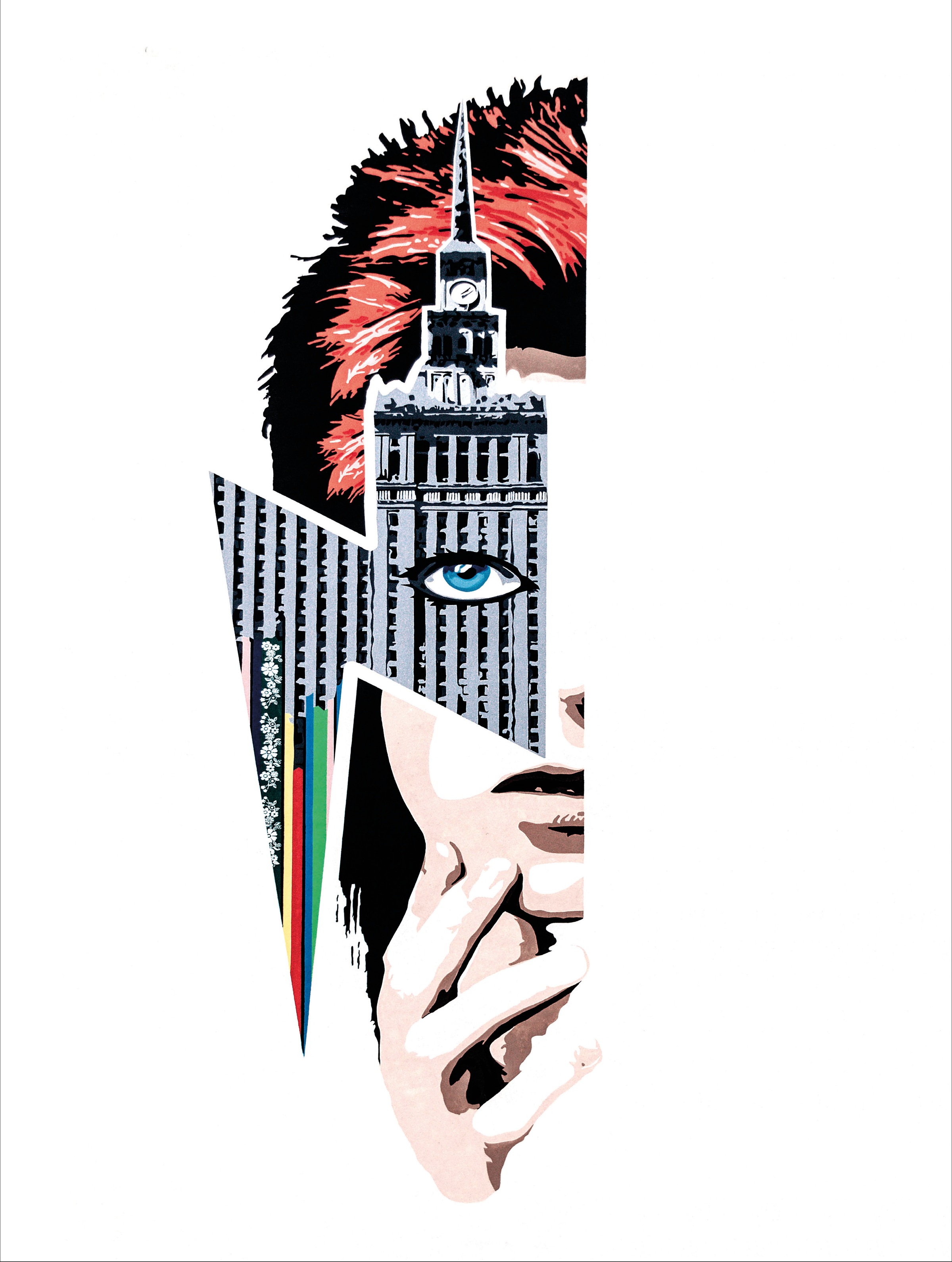G&C Wandbild »CELEK DAVID BOWIE«, (1 St.)