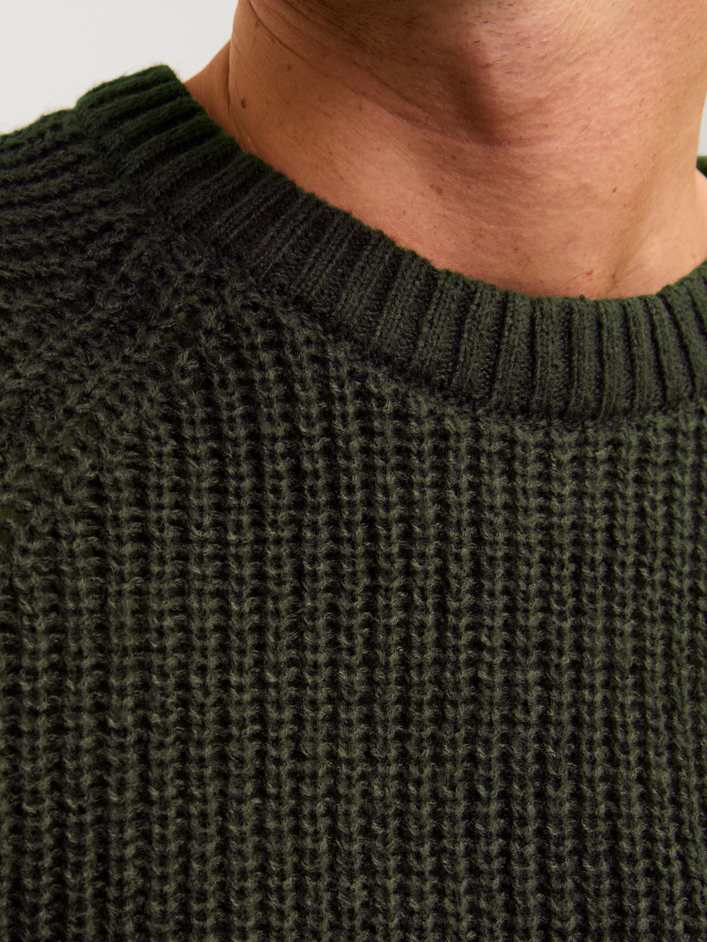 Jack & Jones Rundhalspullover »JJJONES KNIT CREW NECK«