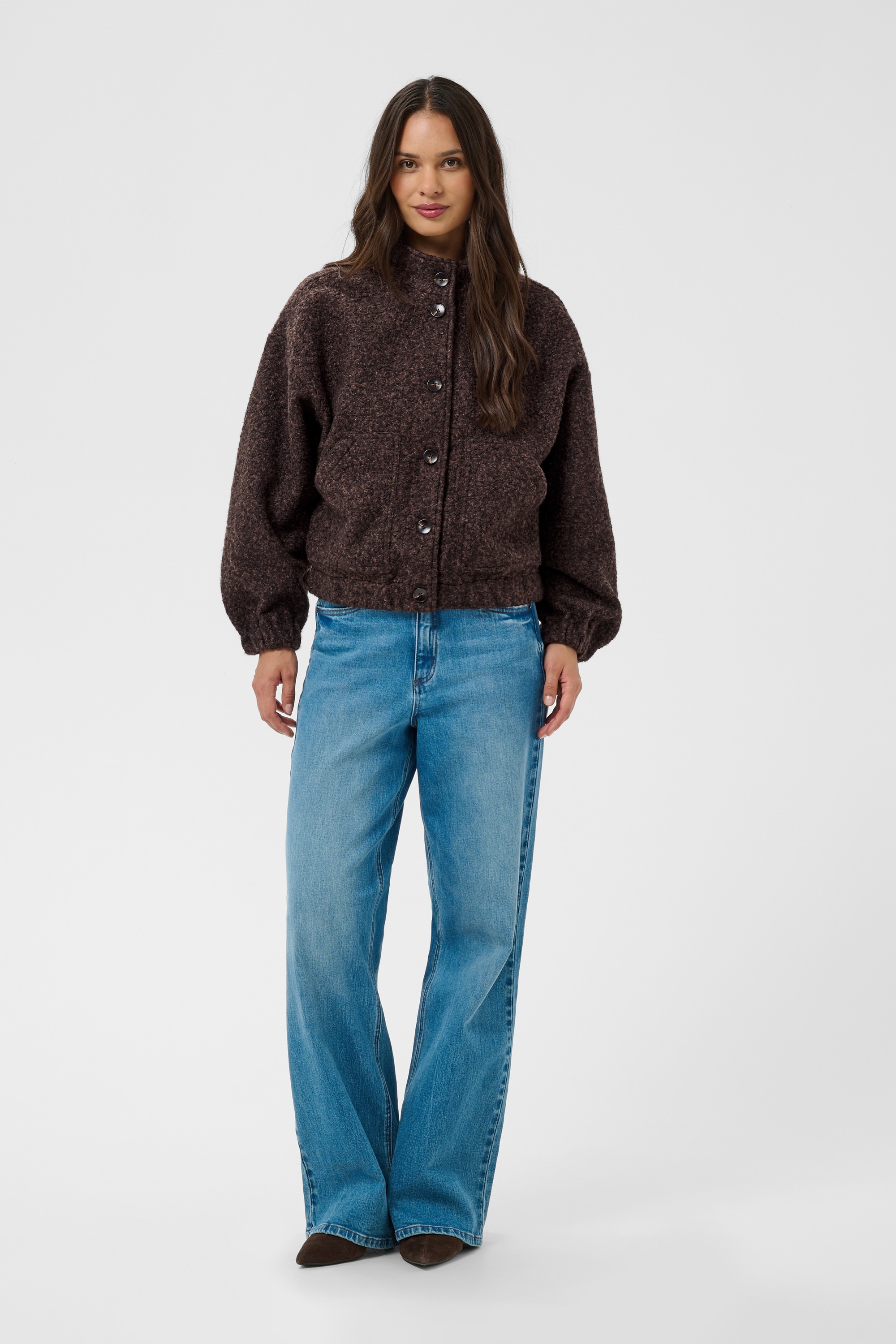 KAFFE Wintermantel »Damen Jacke KAleona«